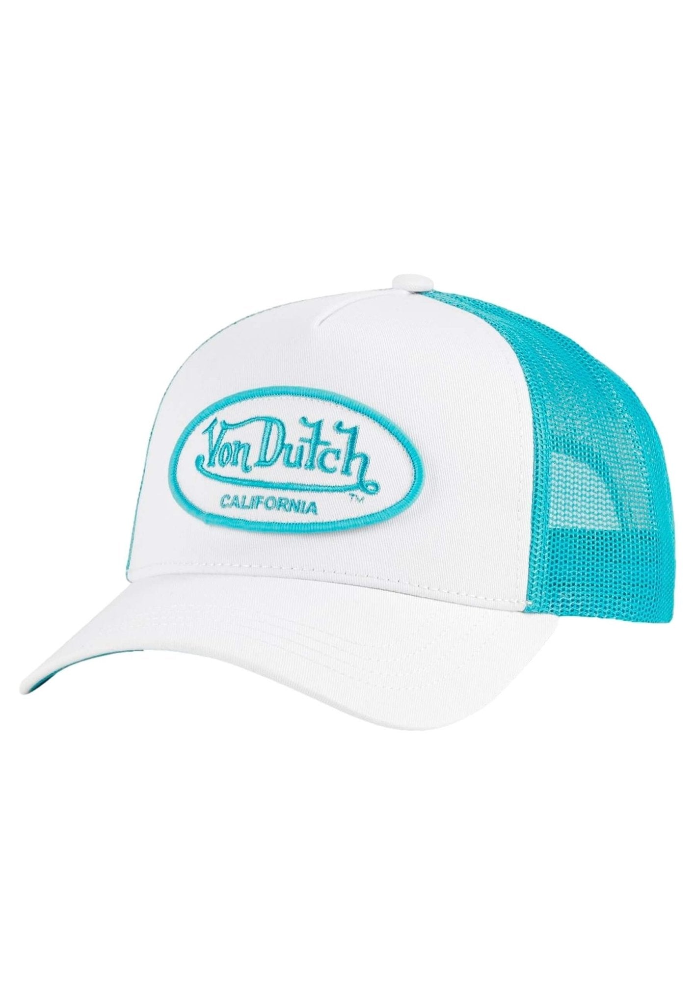 GORRA VON DUTCH BLANCA/AZUL FLUO03 TRUCKER CAP - AREA ZERO