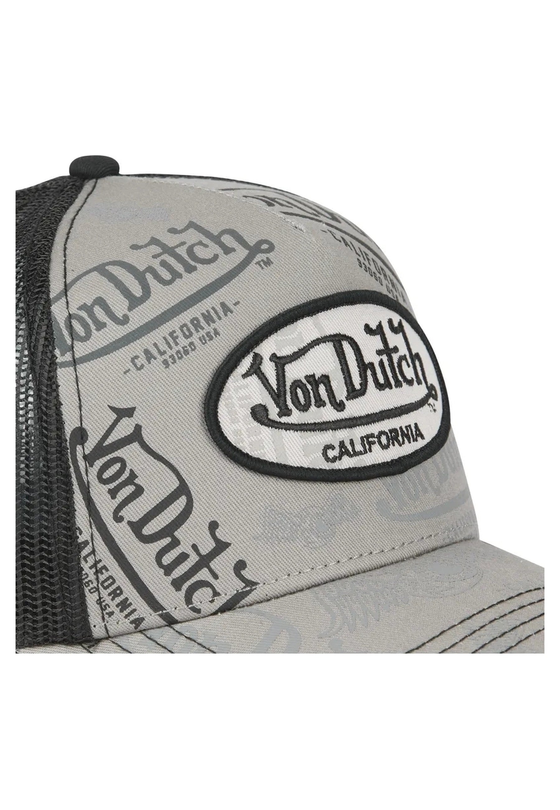 GORRA VON DUTCH GRIS CAFE02 TRUCKER CAP