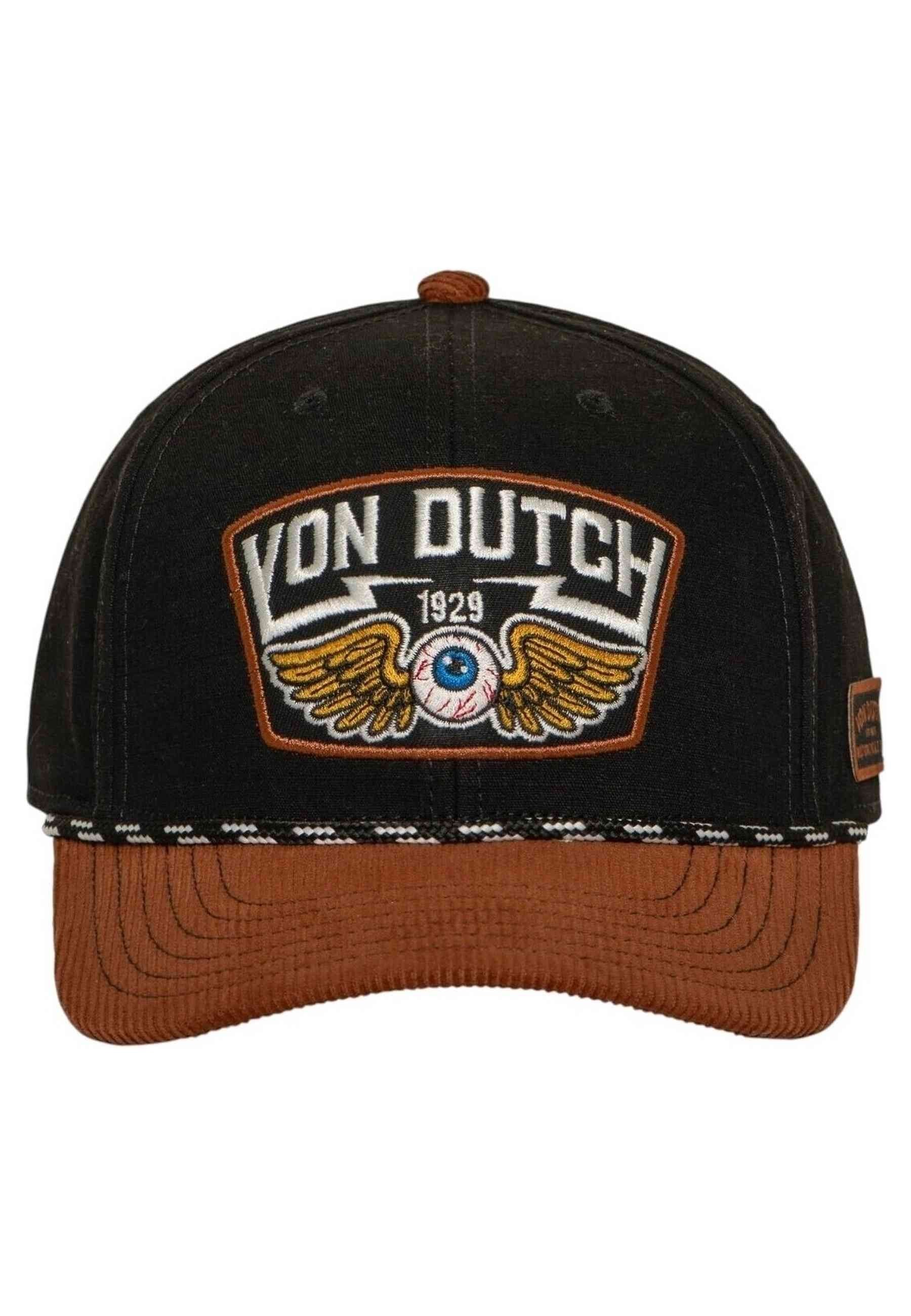 GORRA VON DUTCH NEGRA BORDADOS SEM16 TRUCKER CAP