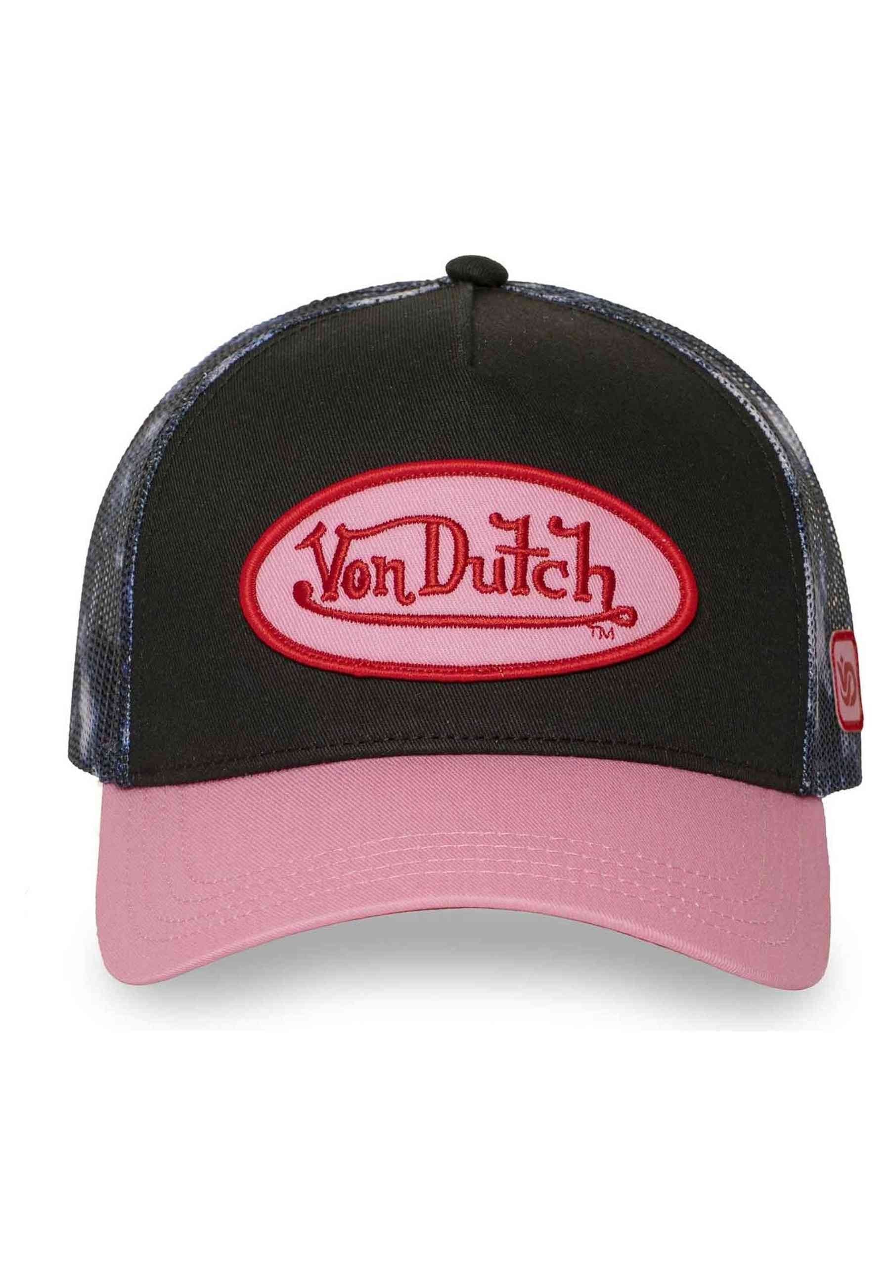 GORRA VON DUTCH NEGRA FILET SPACE METALLIC TRUCKER CAP
