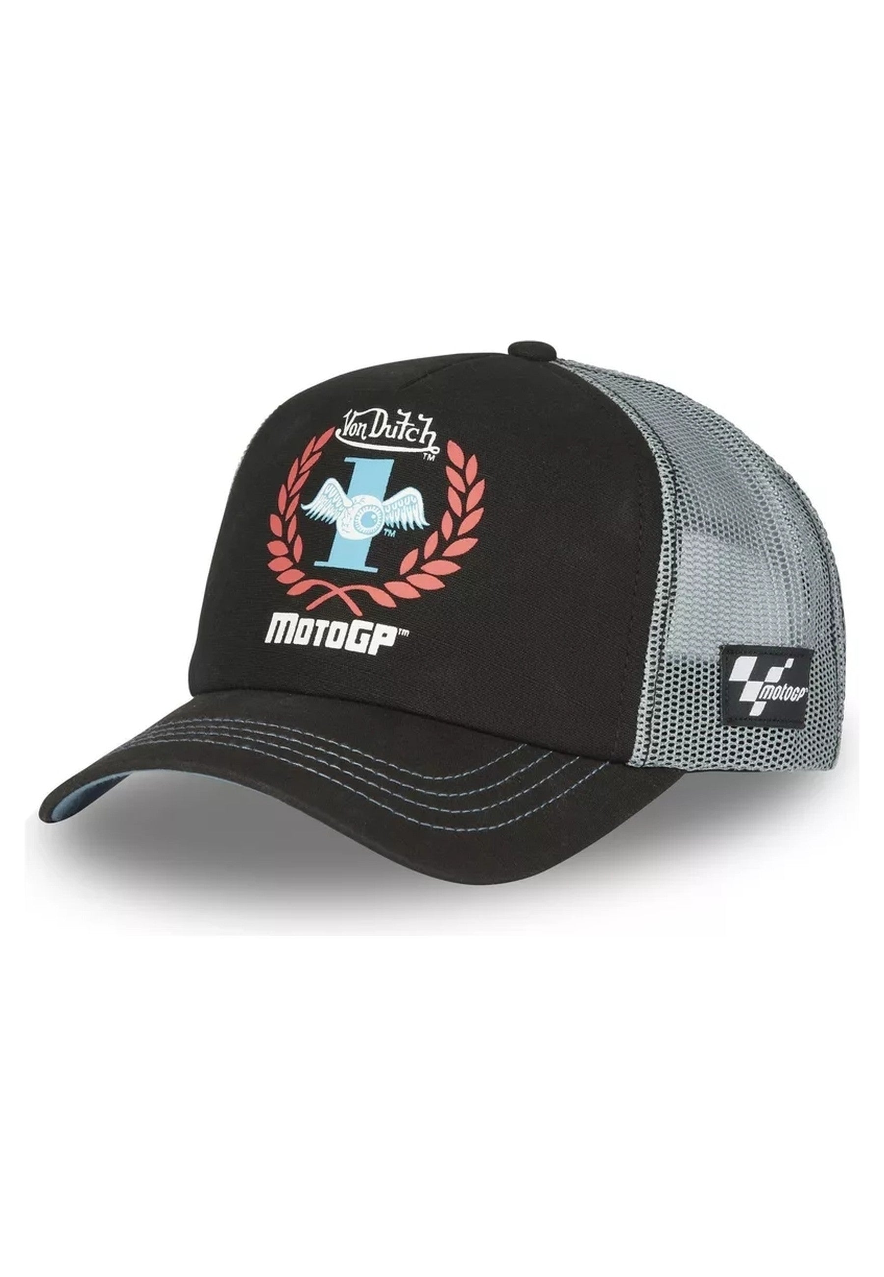 GORRA VON DUTCH NEGRA MOTO GP4 TRUCKER CAP