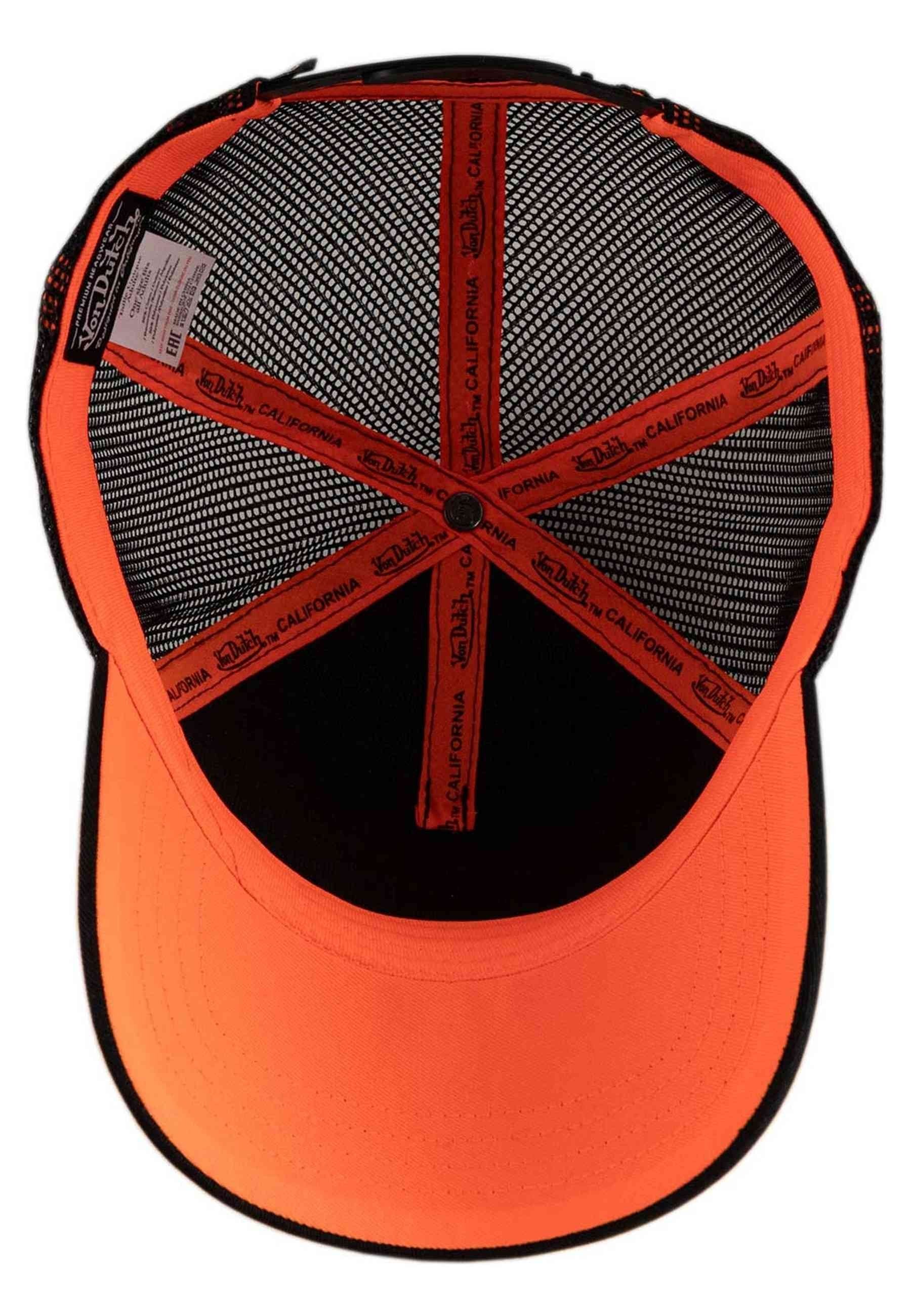 GORRA VON DUTCH NEGRA RUBBER PATCH TRUCKER CAP