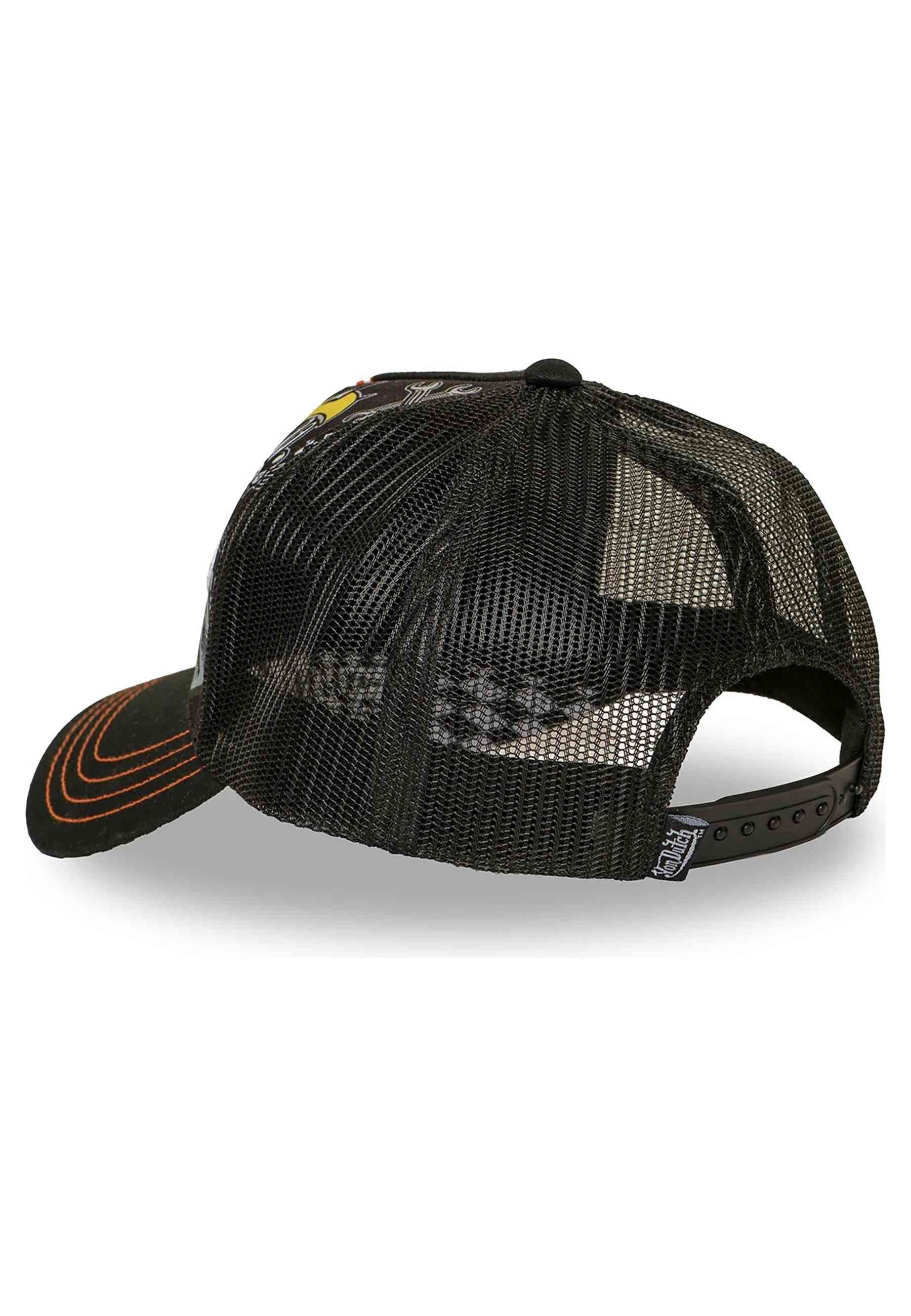 GORRA VON DUTCH NEGRA SUBLIMATED ALL OVER PRINT MECANIC TRUCKER CAP
