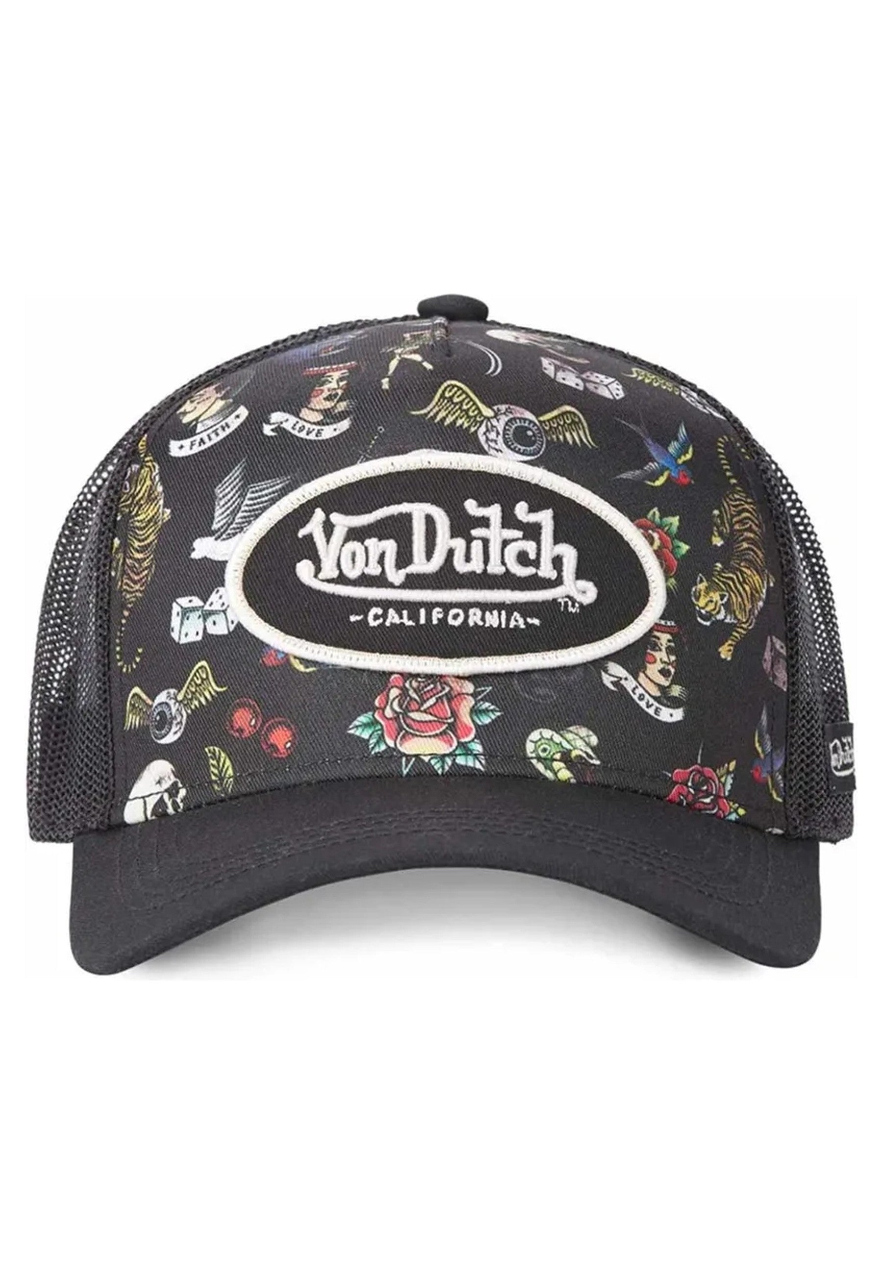GORRA VON DUTCH NEGRA TAT NR TRUCKER CAP