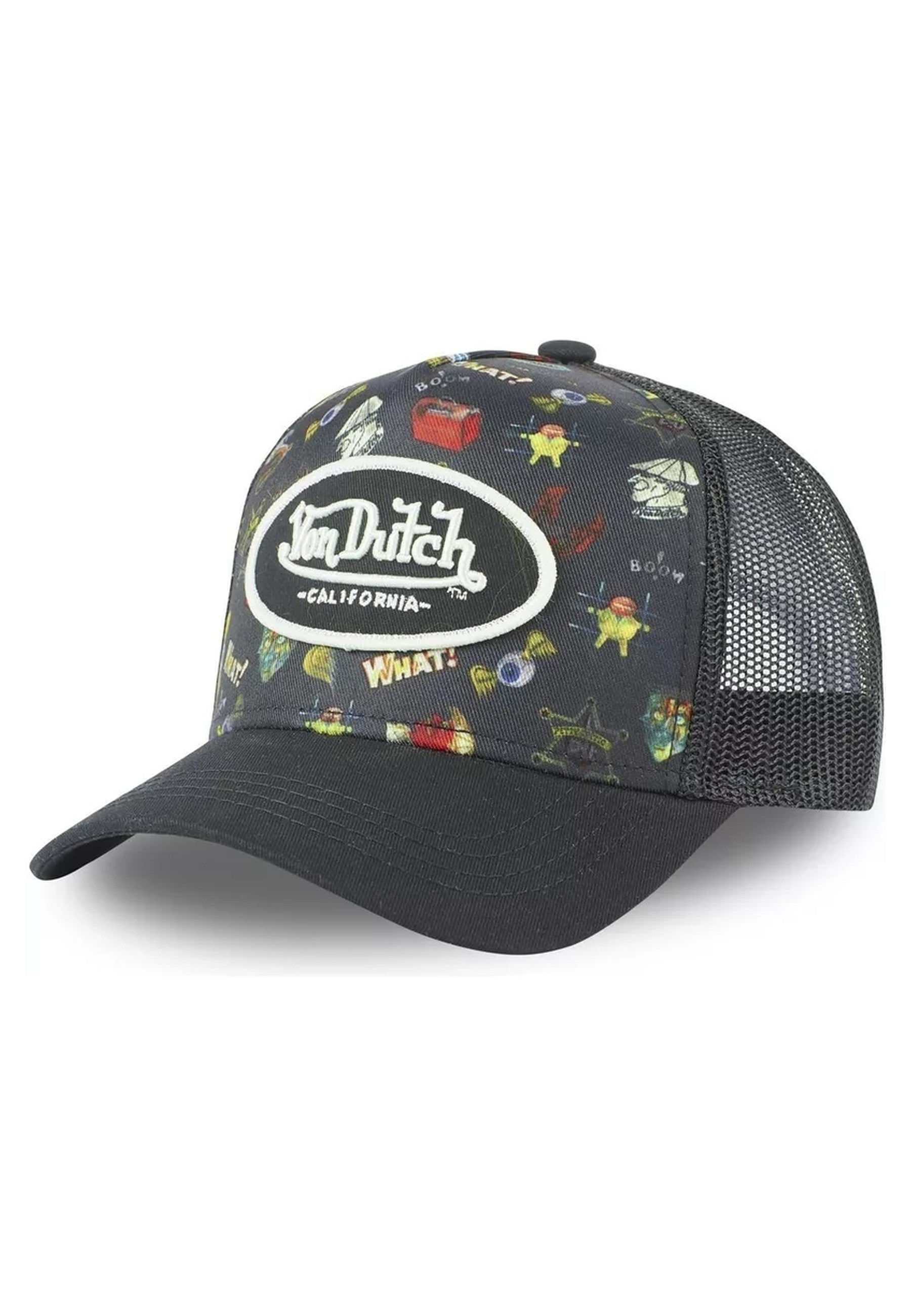 GORRA VON DUTCH NEGRA TAT01 TRUCKER CAP