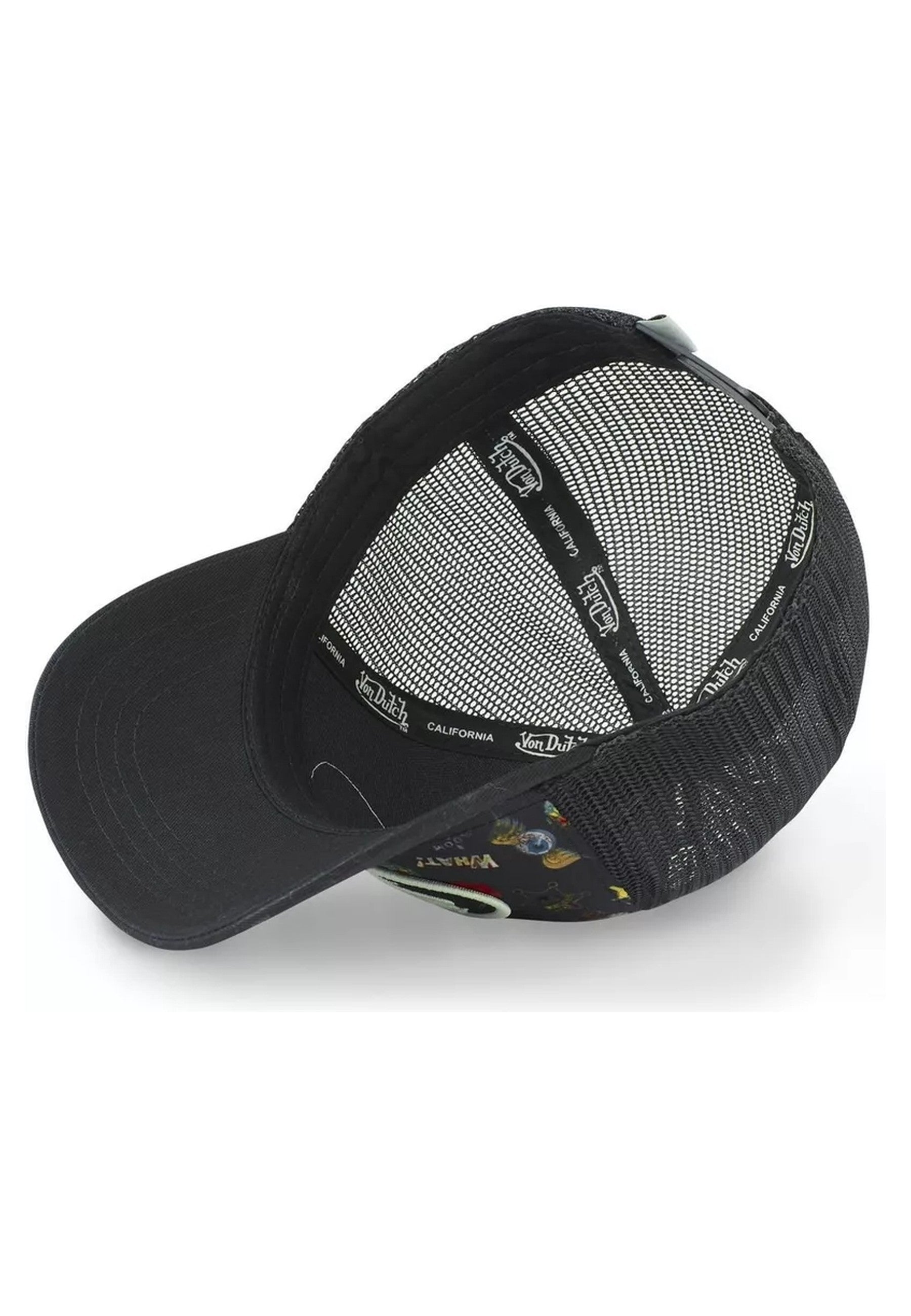 GORRA VON DUTCH NEGRA TAT01 TRUCKER CAP