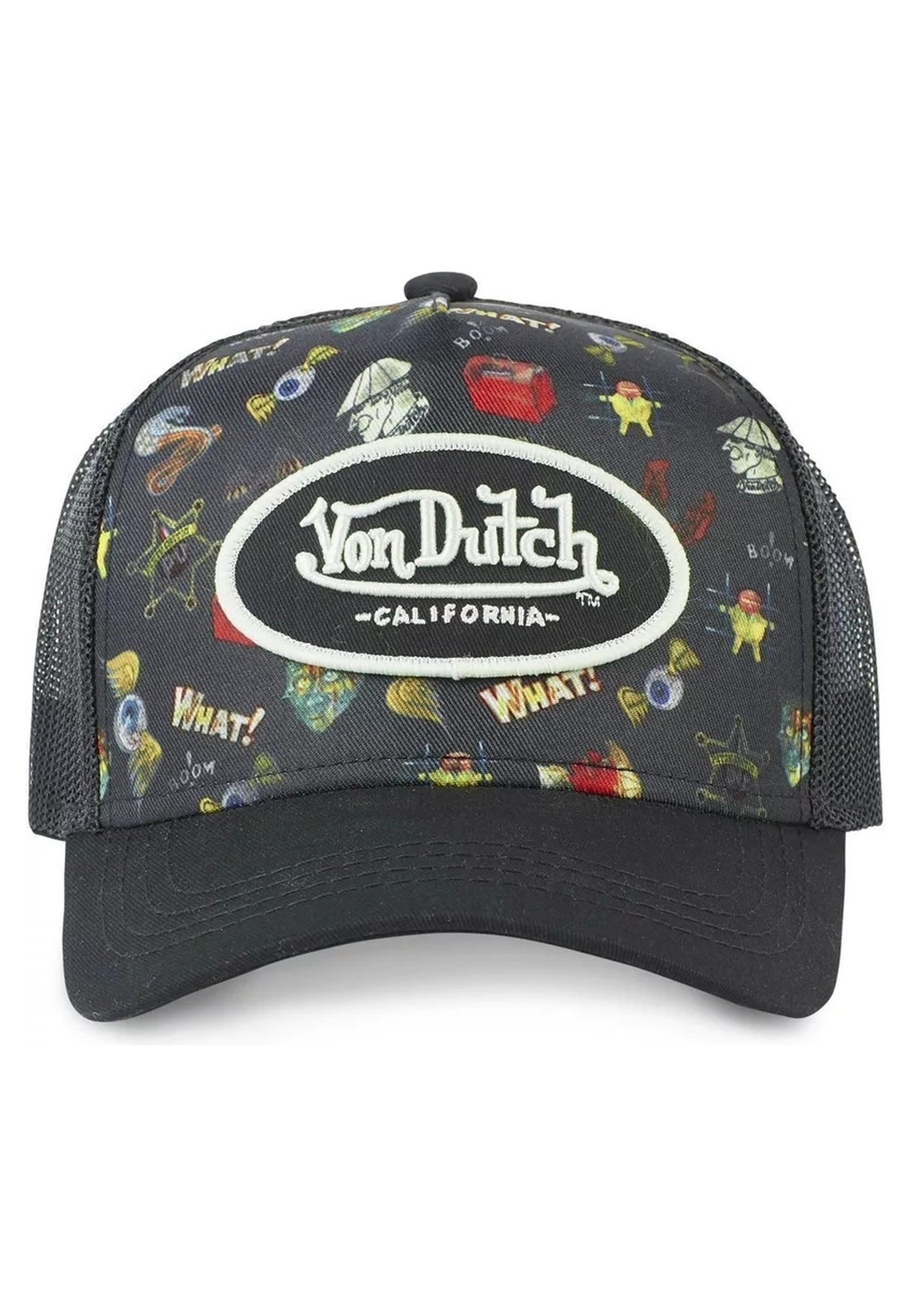 GORRA VON DUTCH NEGRA TAT01 TRUCKER CAP