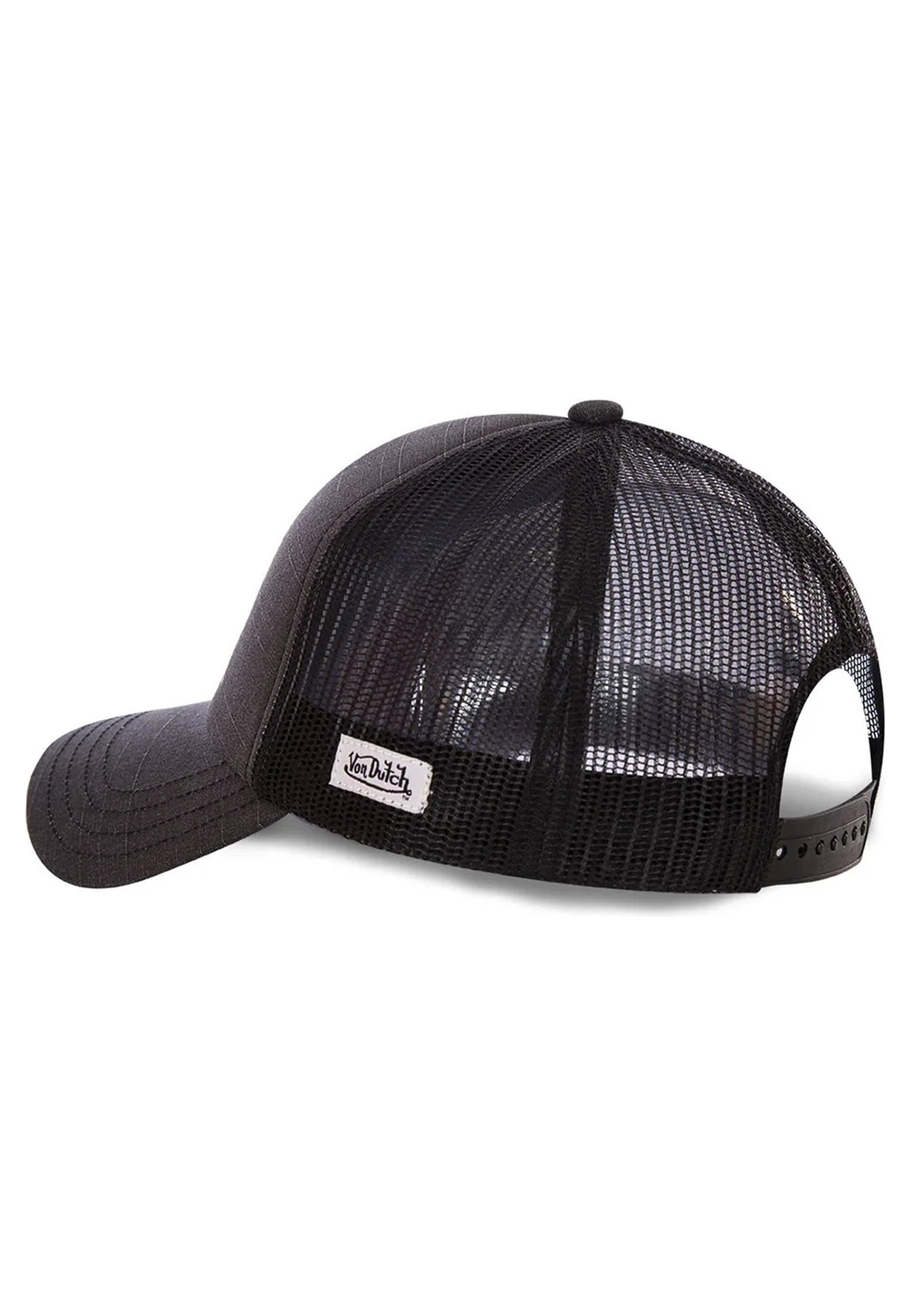 GORRA VON DUTCH NEGRA TRUCKER BASIC LOGO