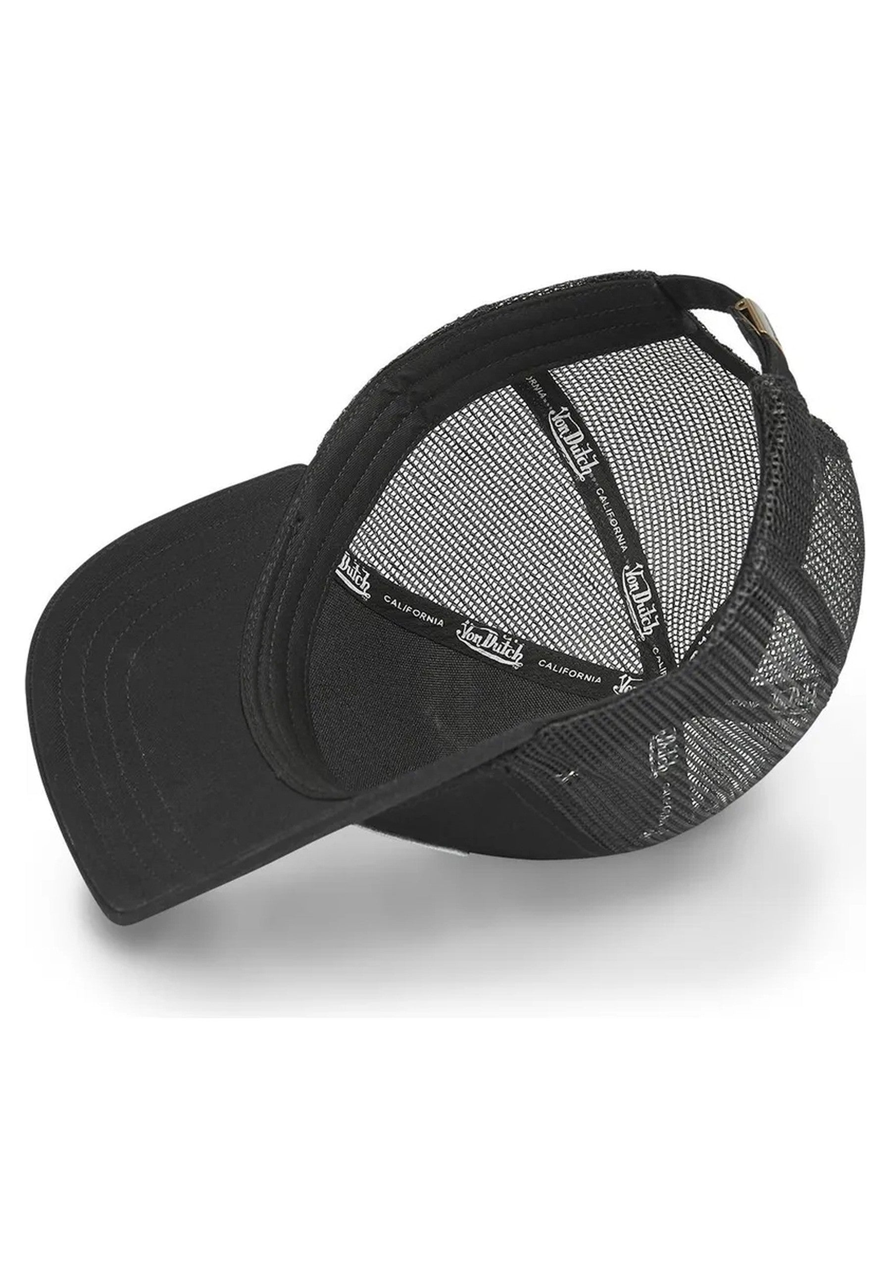 GORRA VON DUTCH NEGRA TRUCKER LOGO BORDADO FRENTE