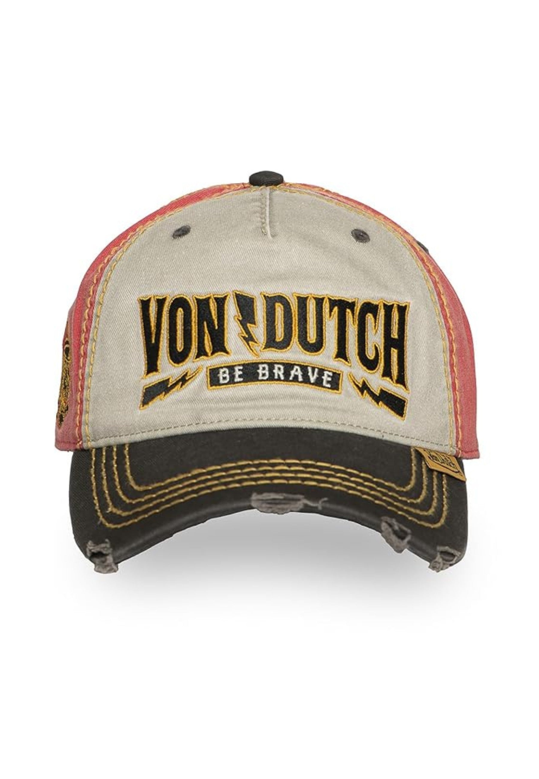 GORRA VON DUTCH ROJA RETRO08 UNSTRUCTURED CAP