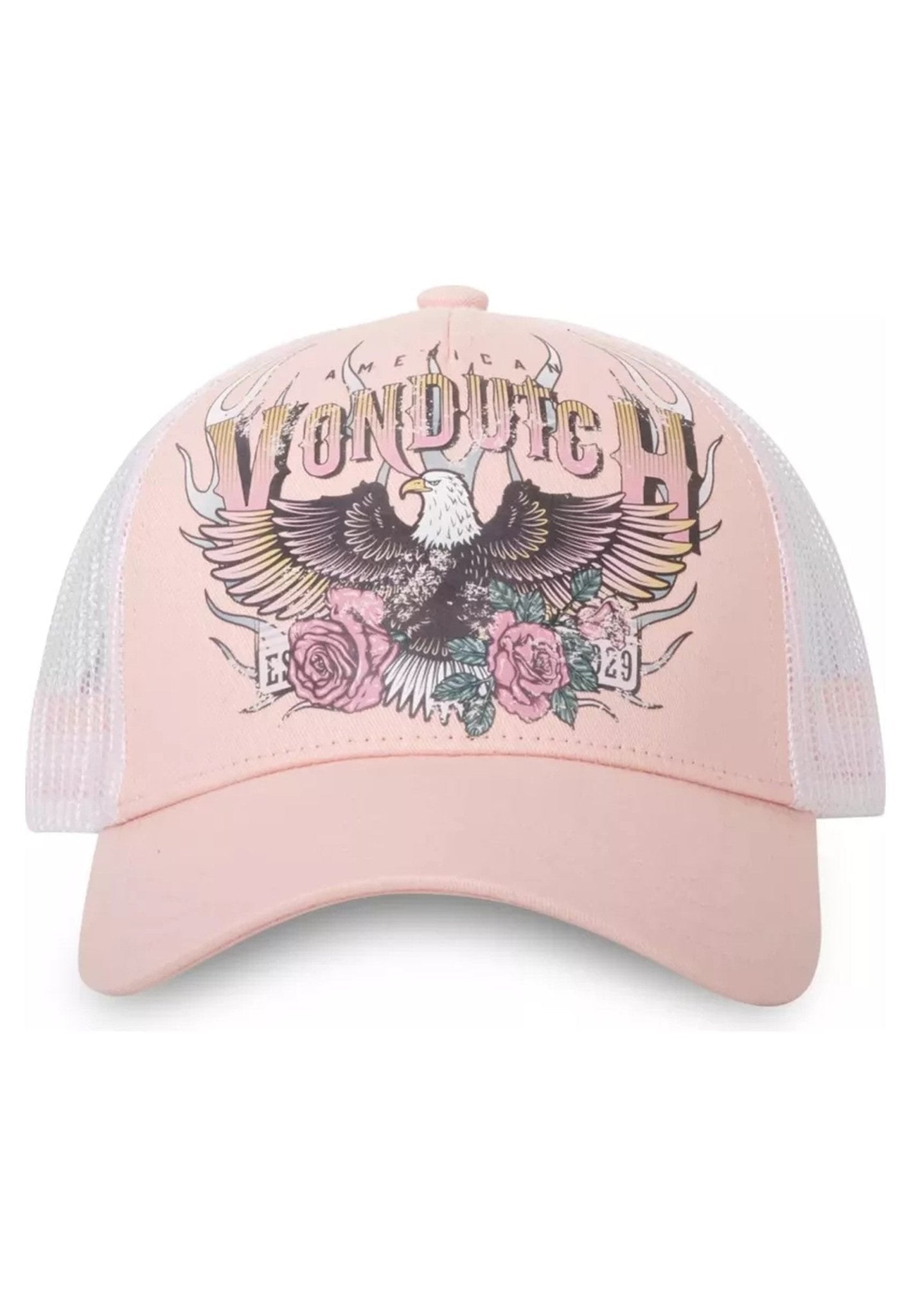 GORRA VON DUTCH ROSA EAGLE RP TRUCKER CAP - AREA ZERO