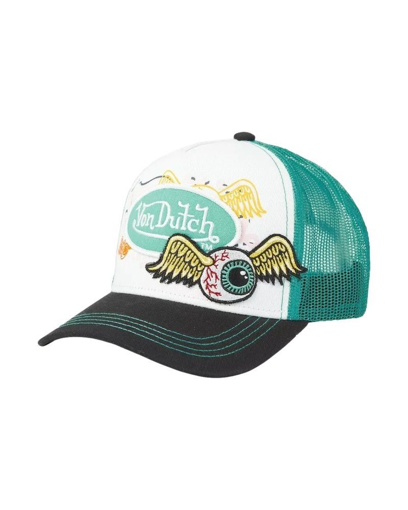 GORRA VON DUTCH TURQUESA PAT GRE TRUCKER CAP - AREA ZERO