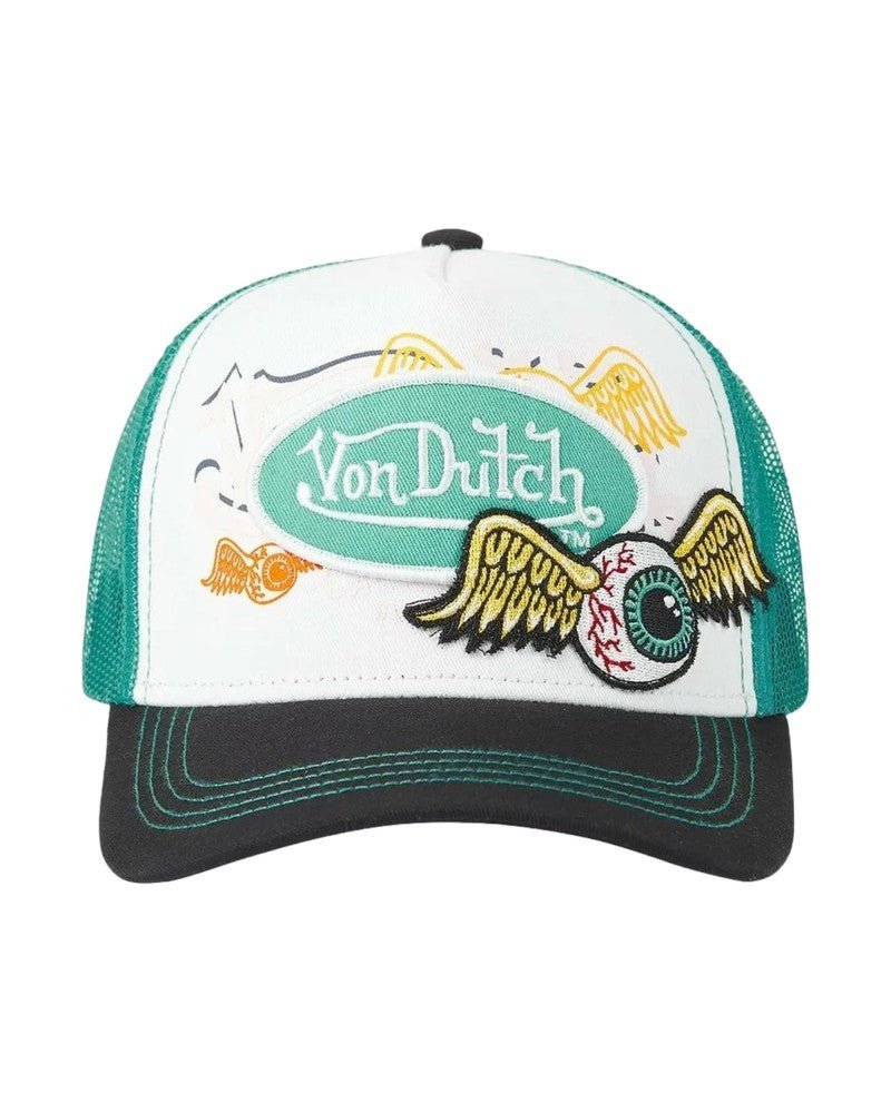 GORRA VON DUTCH TURQUESA PAT GRE TRUCKER CAP - AREA ZERO