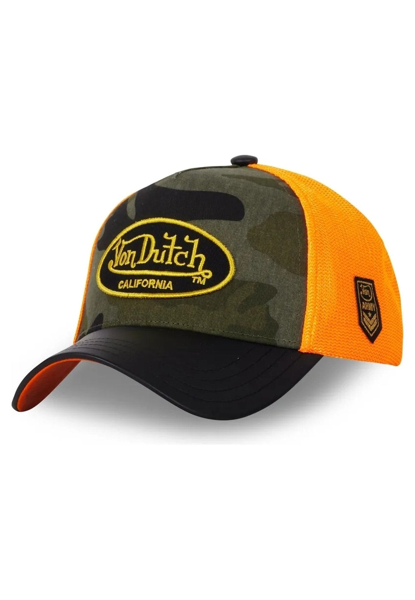 GORRA VON DUTCH VERDE CAMUFLAJE VINT08 TRUCKER CAP - AREA ZERO