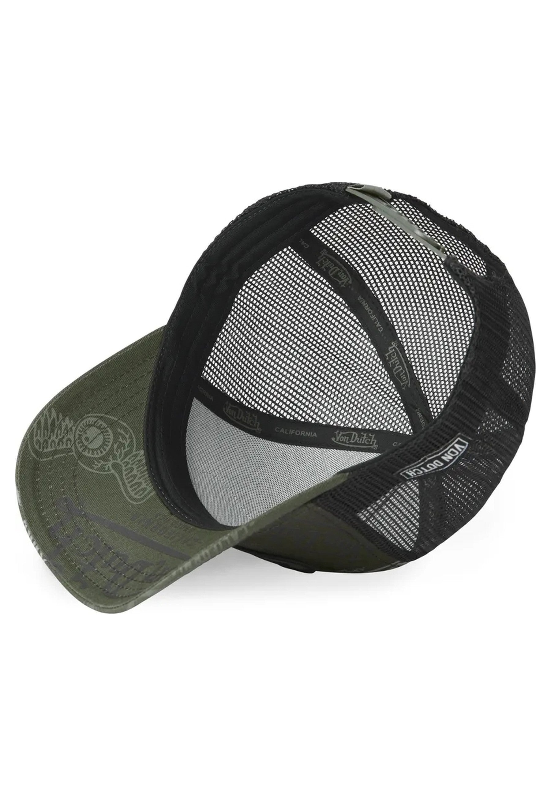 GORRA VON DUTCH VERDE LOGOS CAFE01 TRUCKER CAP
