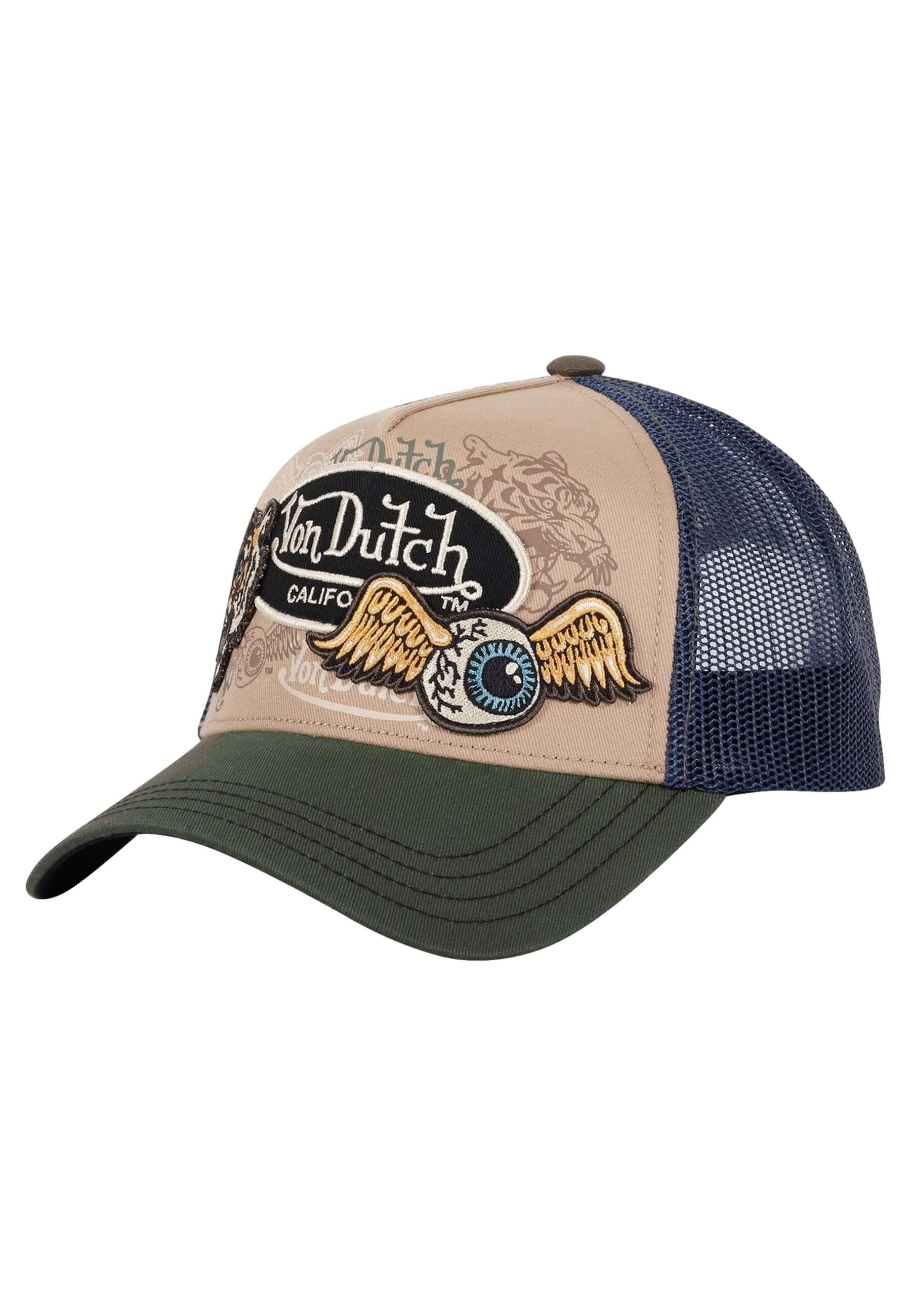 GORRA VON DUTCH VERDE PARCHES PATCHES07 TRUCKER CAP