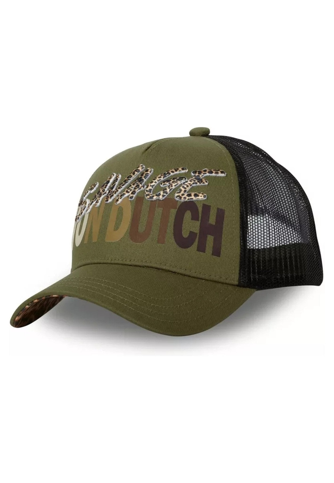 GORRA VON DUTCH VERDE SAVAGE LOGO TRUCKER CAP - AREA ZERO