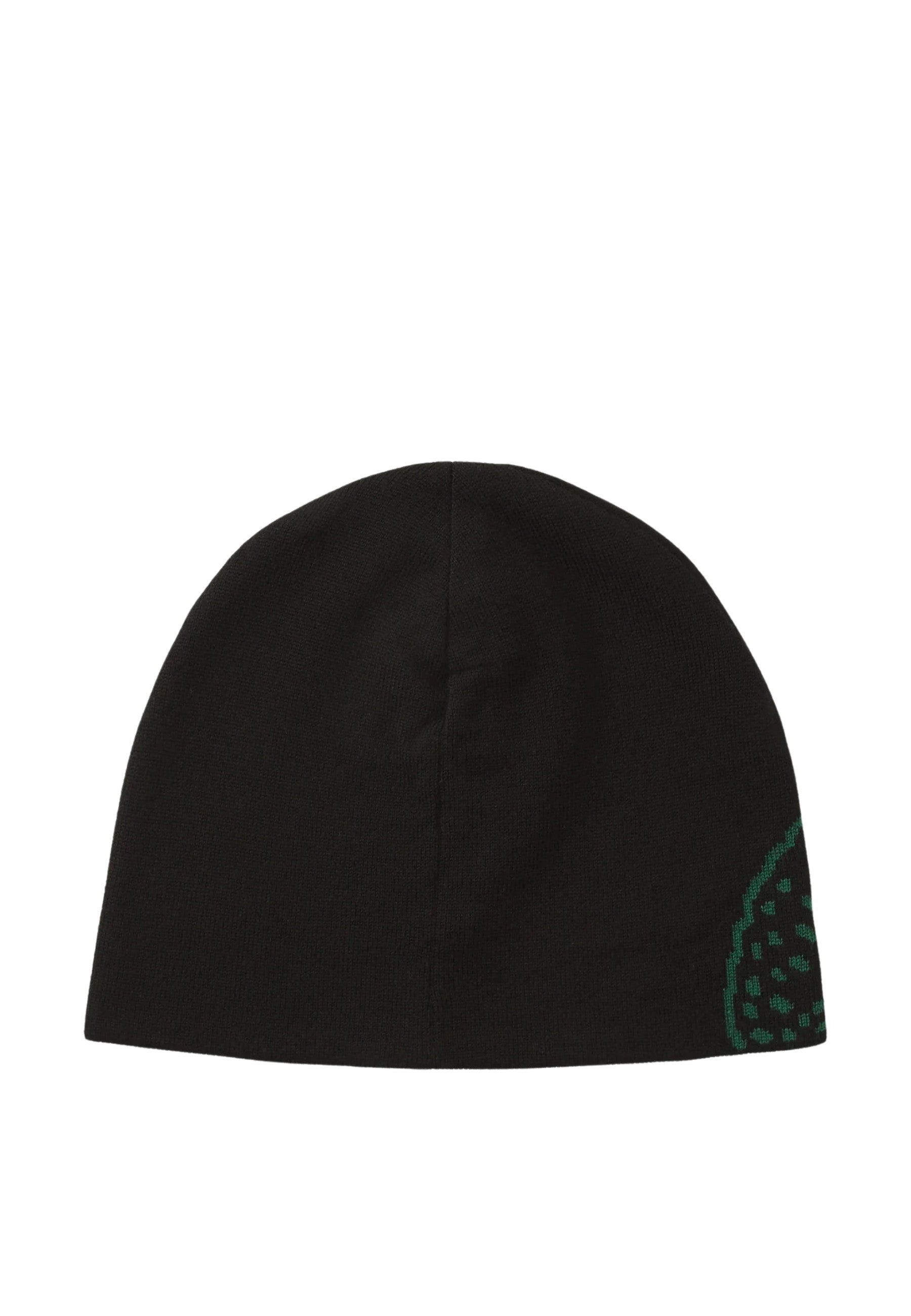 GORRO LACOSTE NEGRO BIG JACQUARD CROCODILE