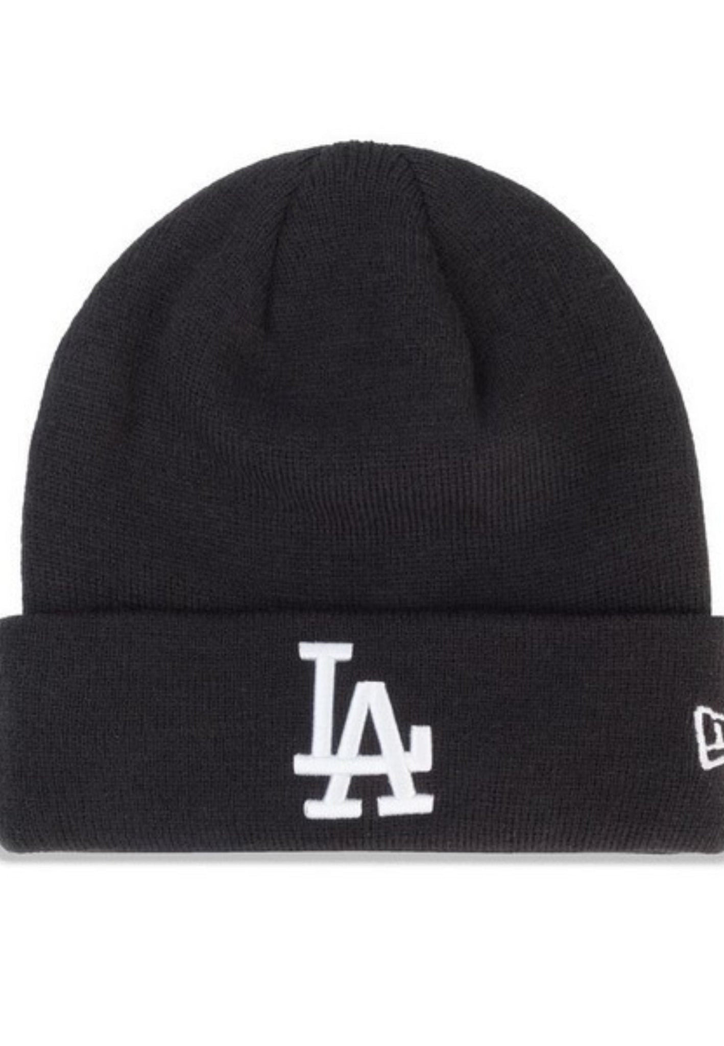 GORRO NEW ERA NEGRO DODGERS MLB ESSENTIAL CUFF BEANIE LOSDOD - AREA ZERO