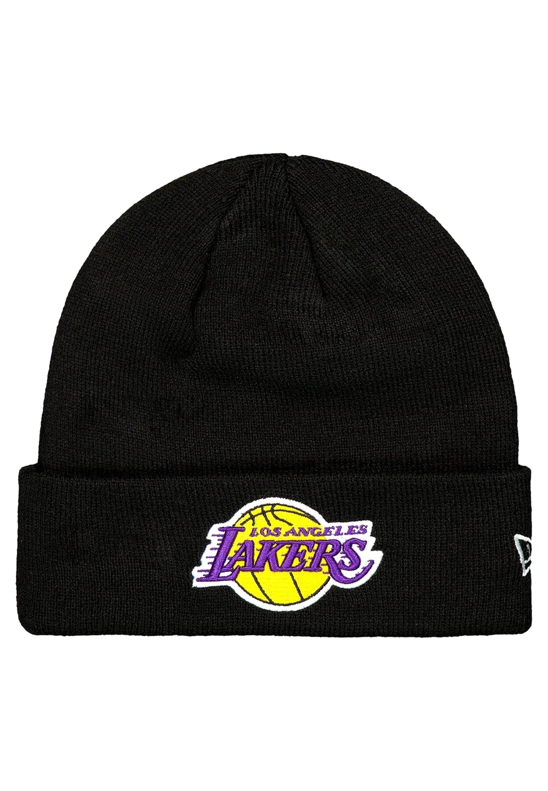 GORRO NEW ERA NEGRO LAKERS ESS CUFF BEANIE LOSLAK