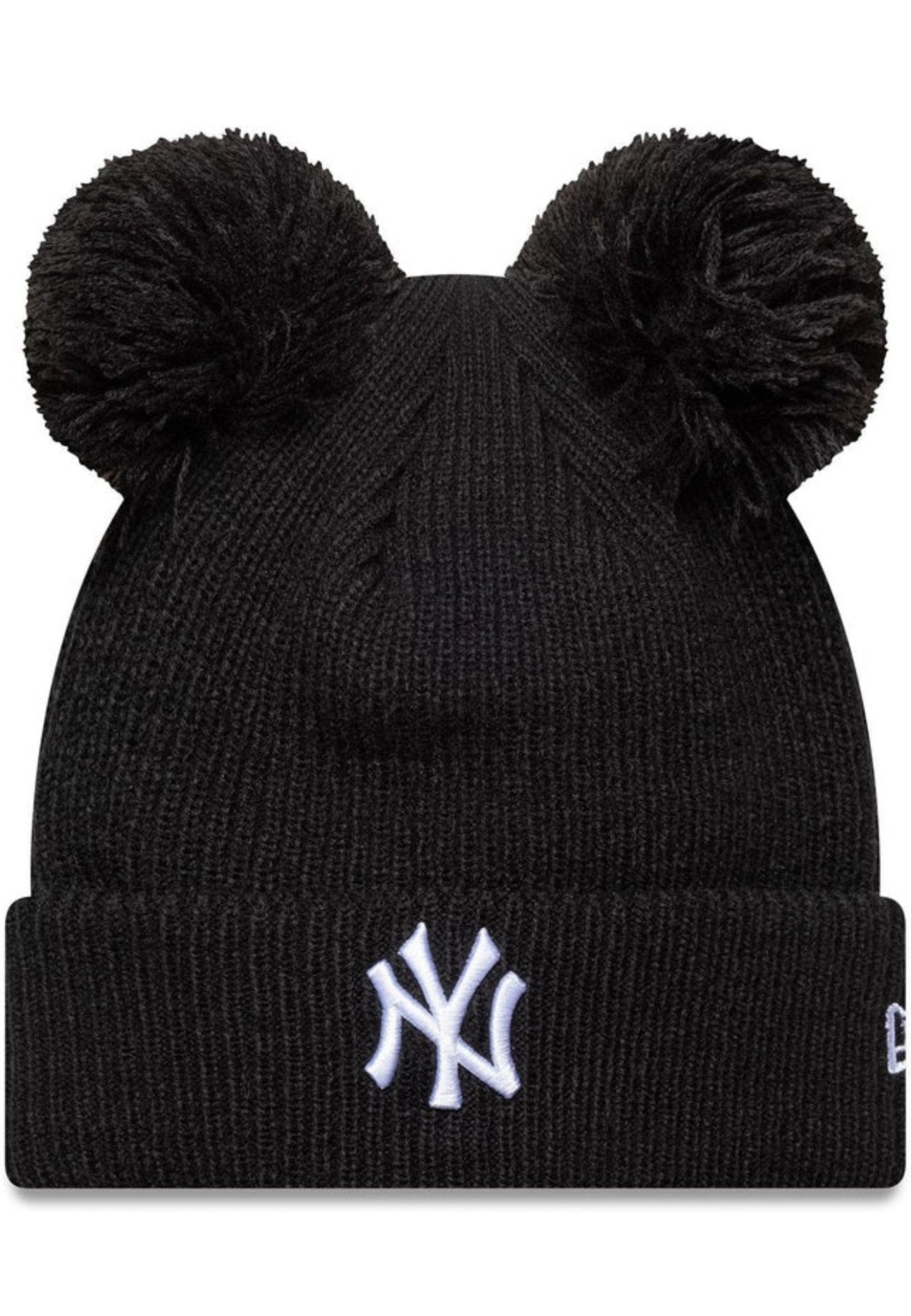 GORRO NEW ERA NEGRO YANKEES DOUBLE POM BEANIE - AREA ZERO