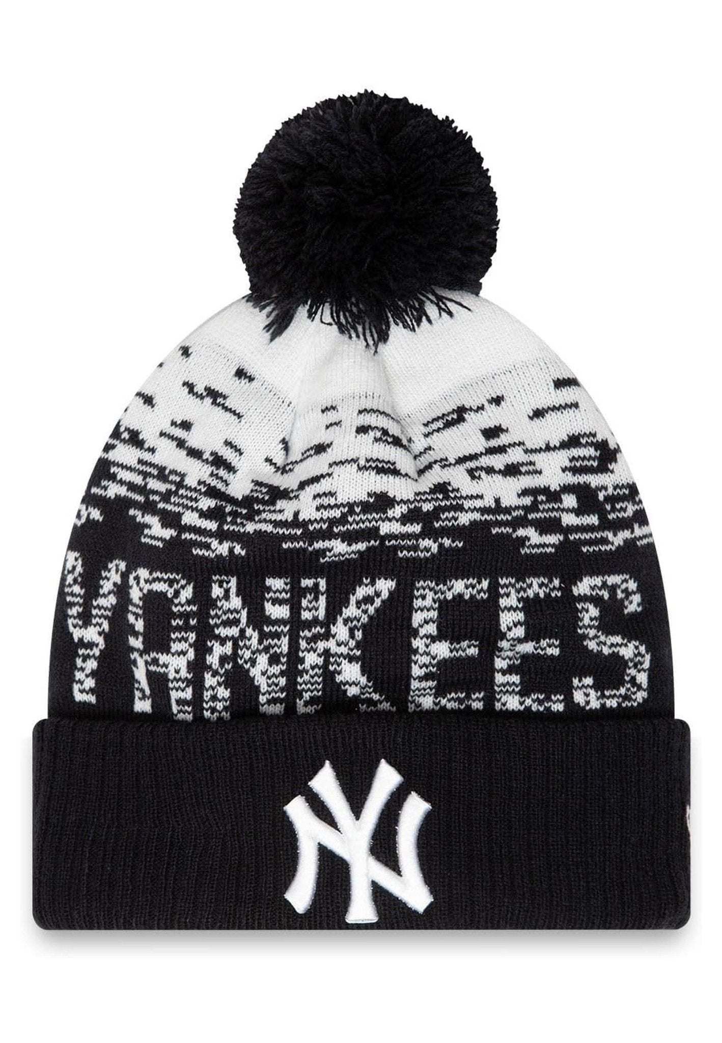 GORRO NEW ERA NEGRO YANKEES MLB SPORT BEANIE NEYYAN - AREA ZERO