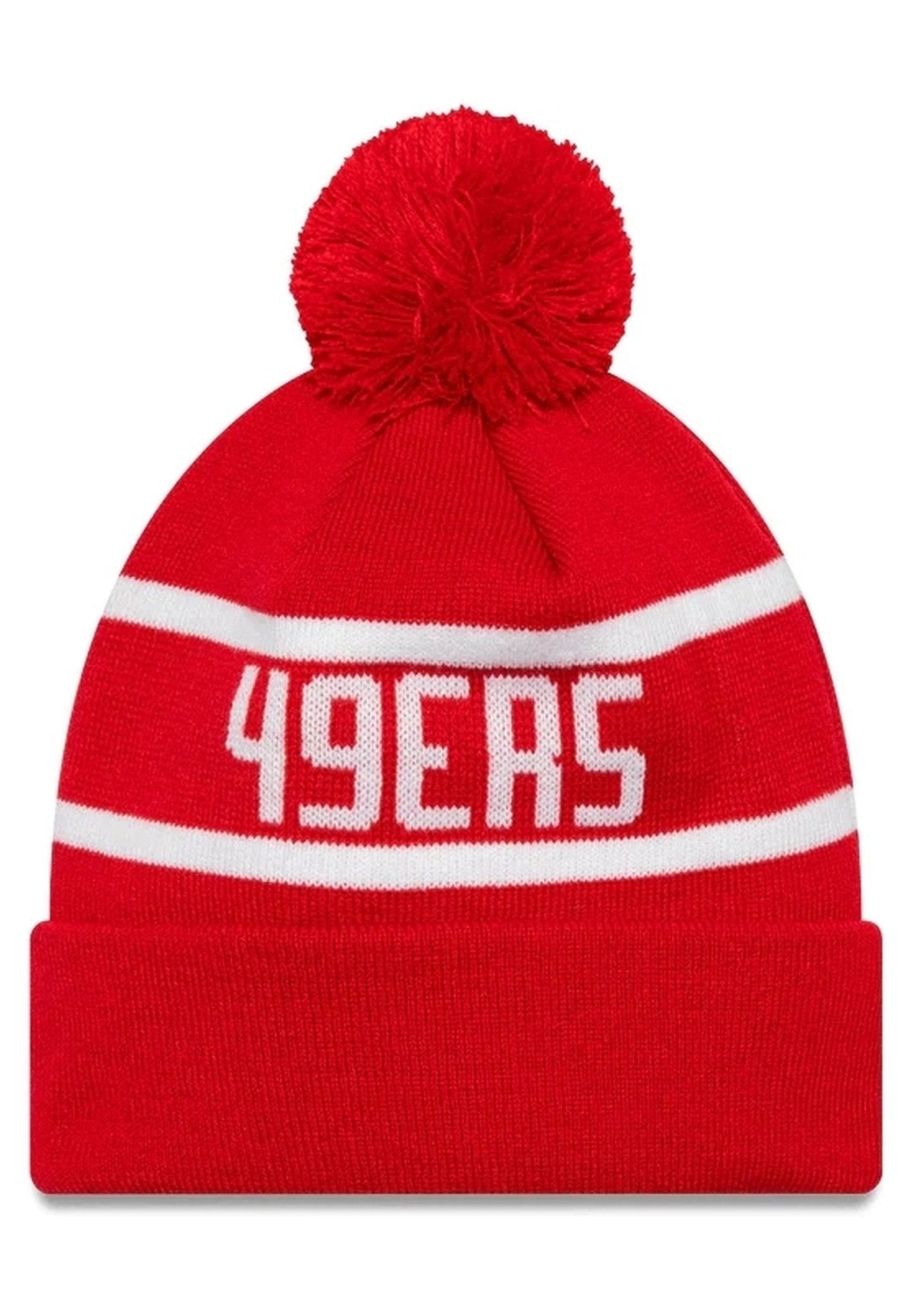 GORRO NEW ERA ROJO 49ERS NFL JAKE SAF46E BEANIE - AREA ZERO