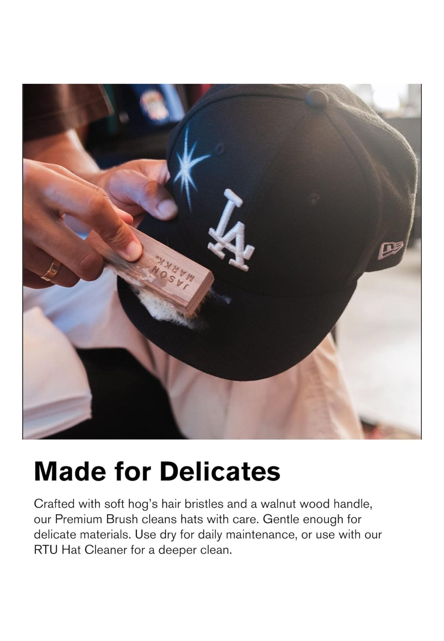 KIT LIMPIAGORRAS JASON MARKK HAT CARE KIT - AREA ZERO