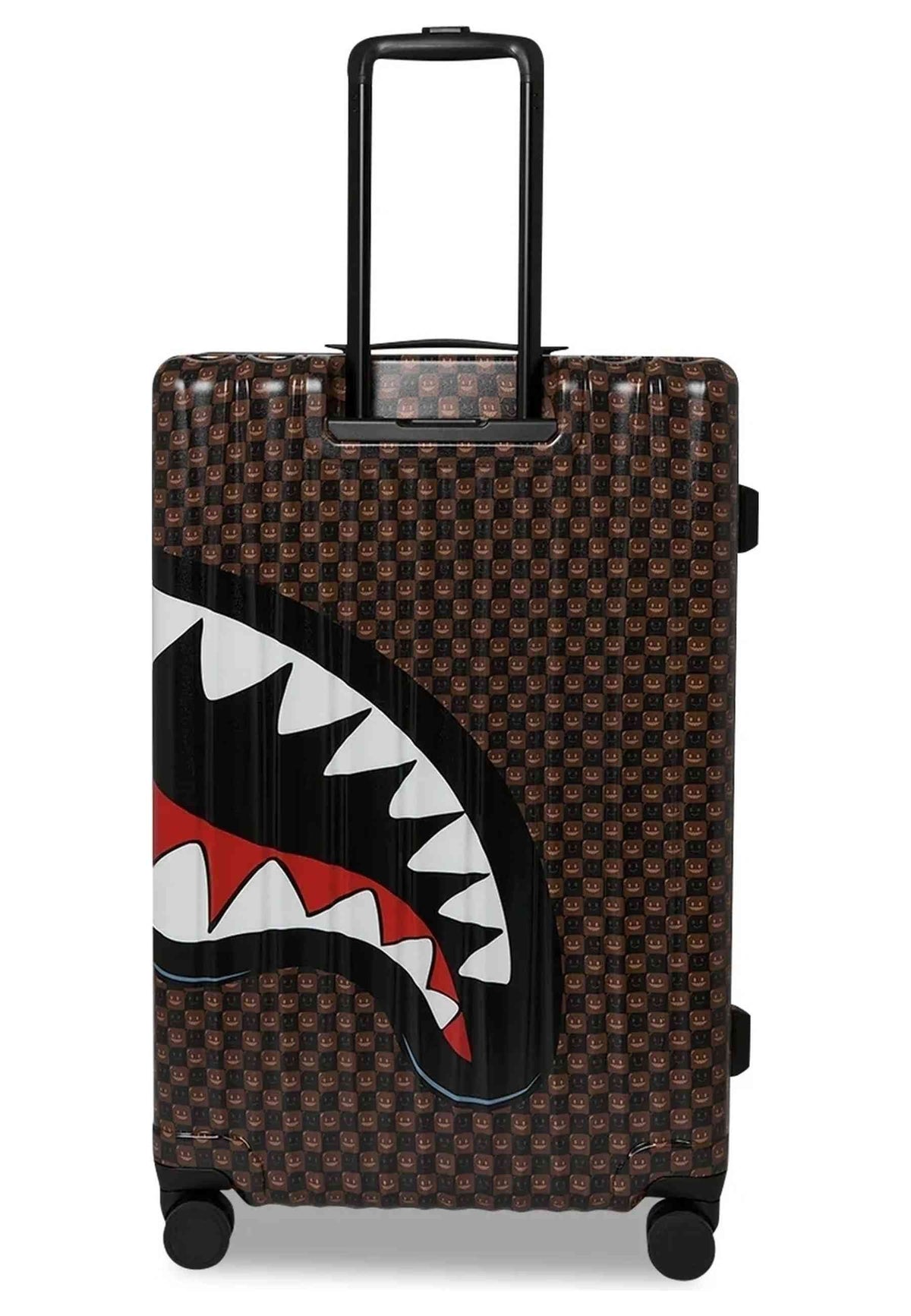 MALETA SPRAYGROUND MARRON WTF BUBBLE BROWN CHACK FULL-SIZE LUGGAGE