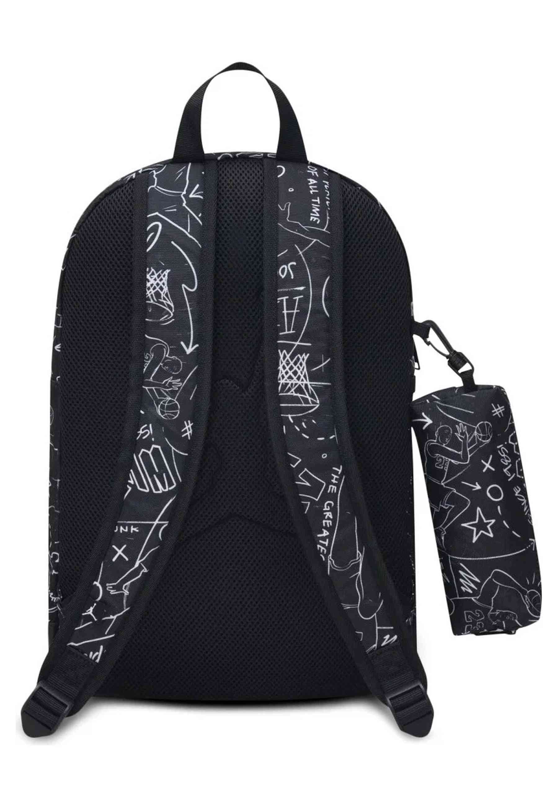 MOCHILA & ESTUCHE JORDAN NEGROS JAN AIR RAID BACKPACK