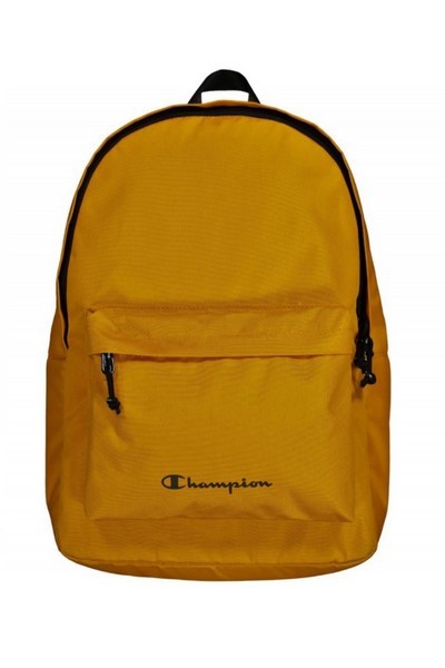 MOCHILA CHAMPION MOSTAZA SMALL PRINTED LOGO