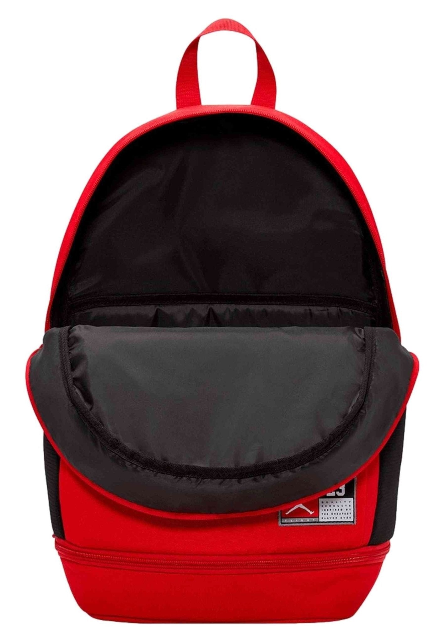 MOCHILA JORDAN ROJA CLASSIC JERSEY FOOTER BACKPACK - AREA ZERO