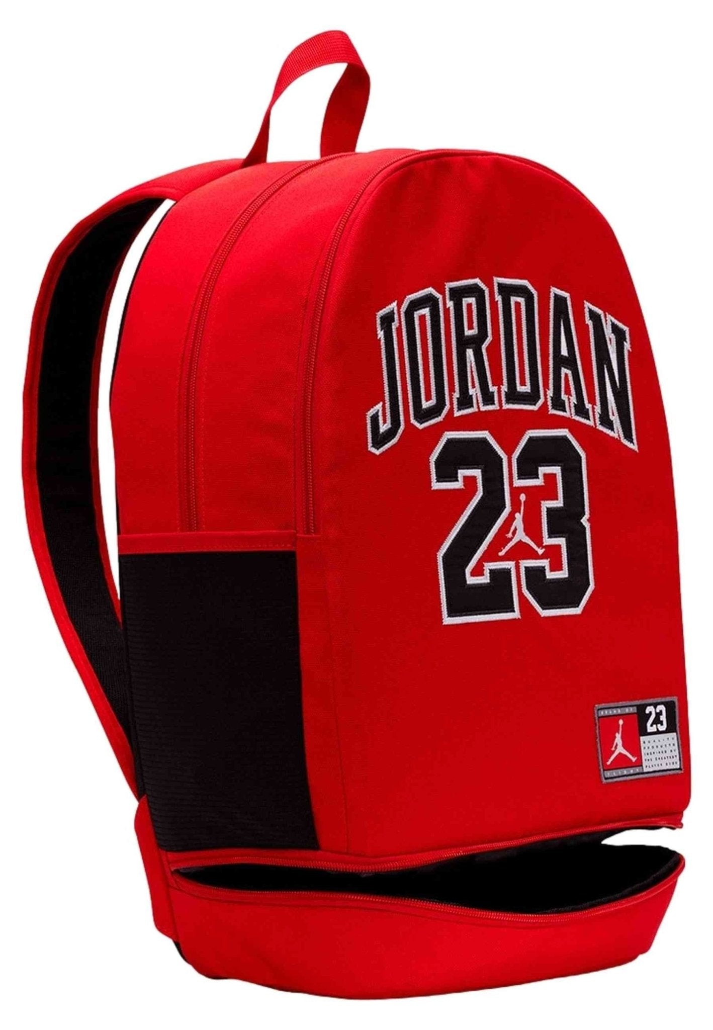 MOCHILA JORDAN ROJA CLASSIC JERSEY FOOTER BACKPACK - AREA ZERO