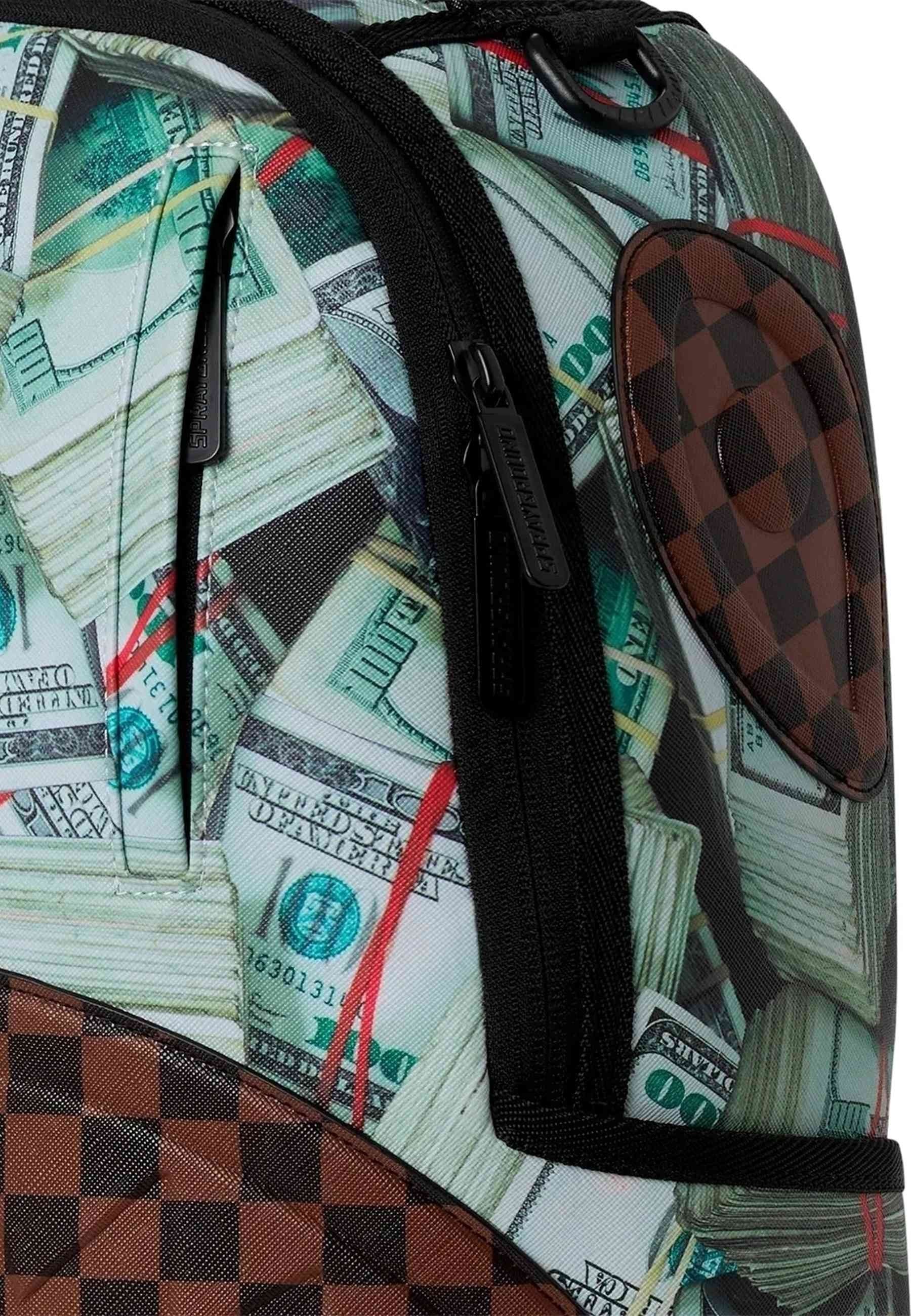 MOCHILA SPRAYGROUND BILLETES MONEY BANKS BACKPACK