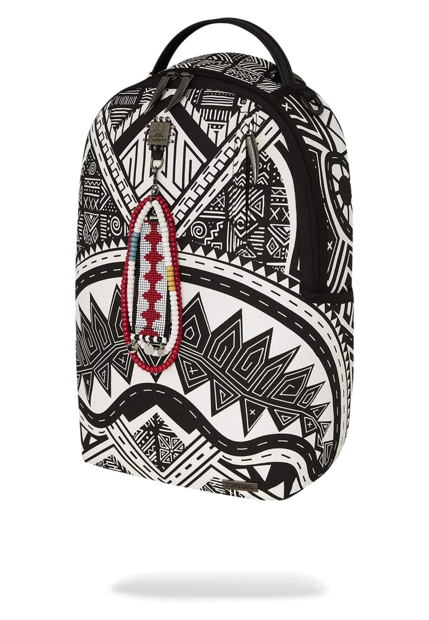 MOCHILA SPRAYGROUND BLANCA AI JOURNEY TO THE MIND DLXV BACKPACK - AREA ZERO