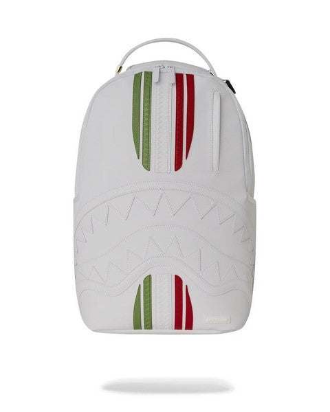 MOCHILA SPRAYGROUND BLANCA ITALY RACING STRIPES BACKPACK