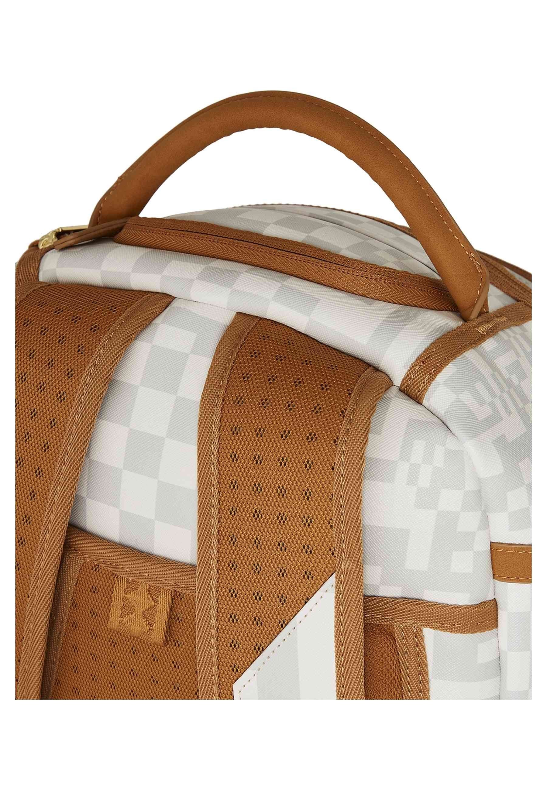 MOCHILA SPRAYGROUND BLANCA OPERATION SMOOTH DLXV BACKPACK