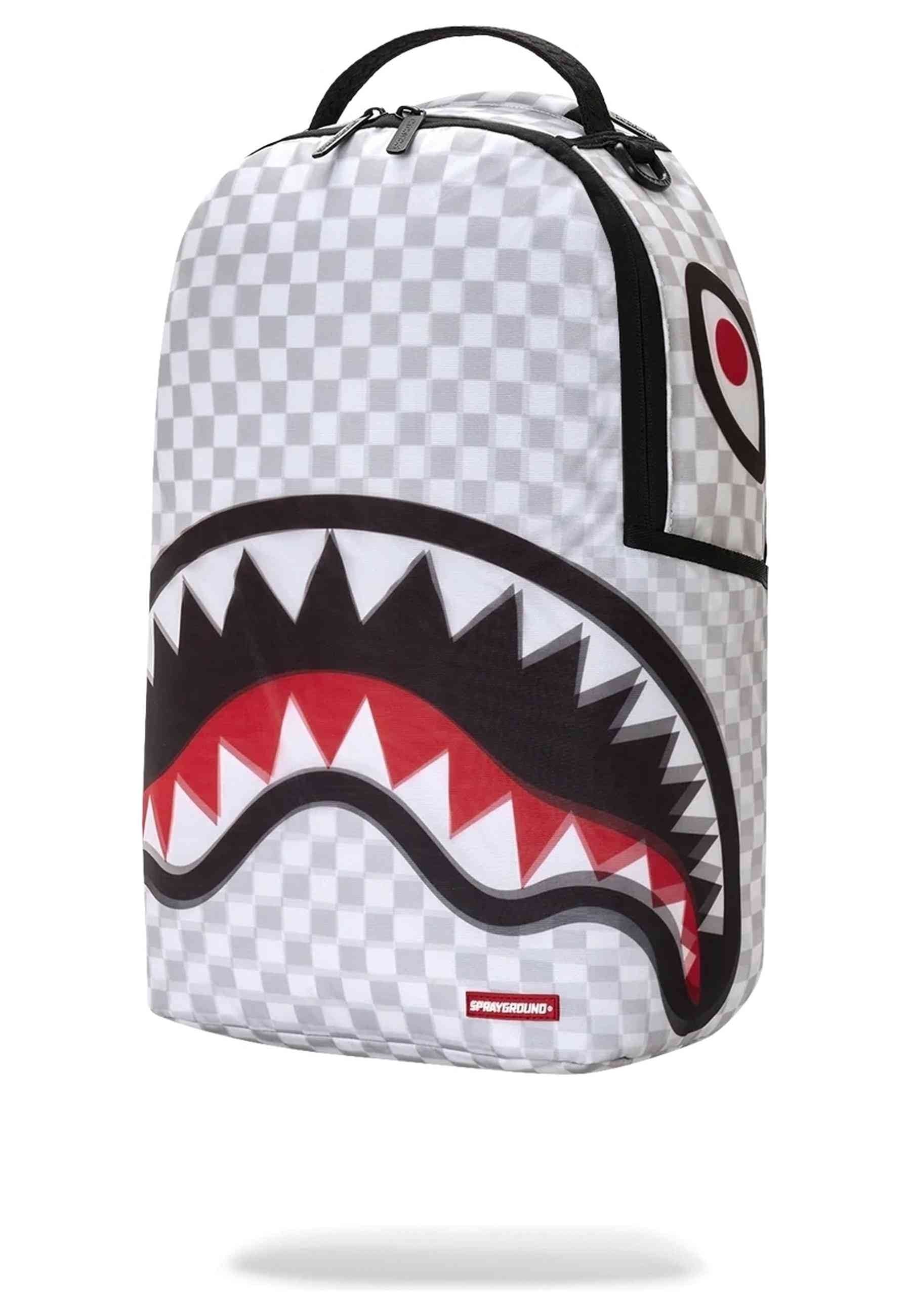 MOCHILA SPRAYGROUND BLANCA SHARKS IN PARIS 3D EFFECT BACKPACK