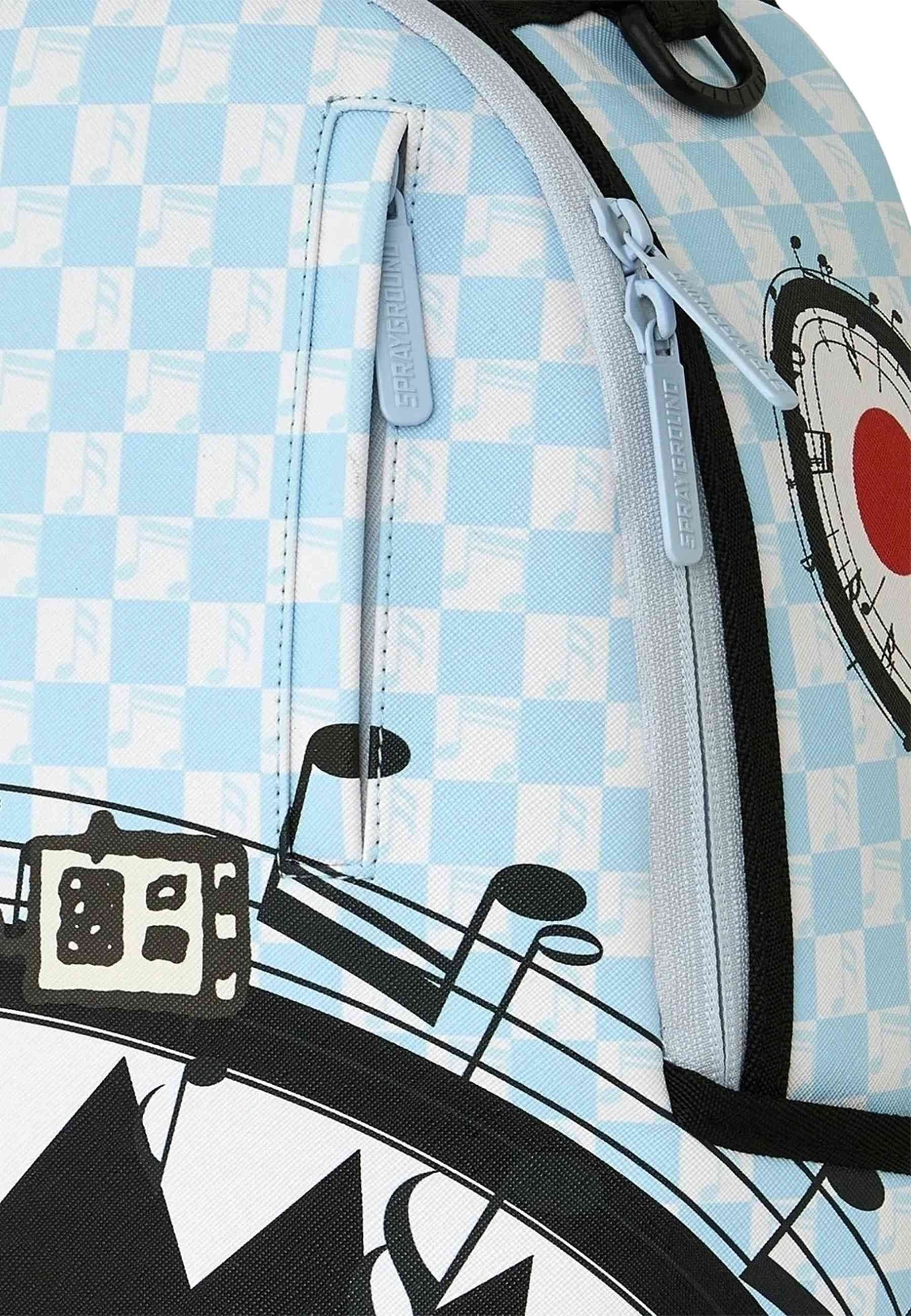 MOCHILA SPRAYGROUND CELESTE CHECKERED PEANUTS SNOOPY JAMS BACKPACK