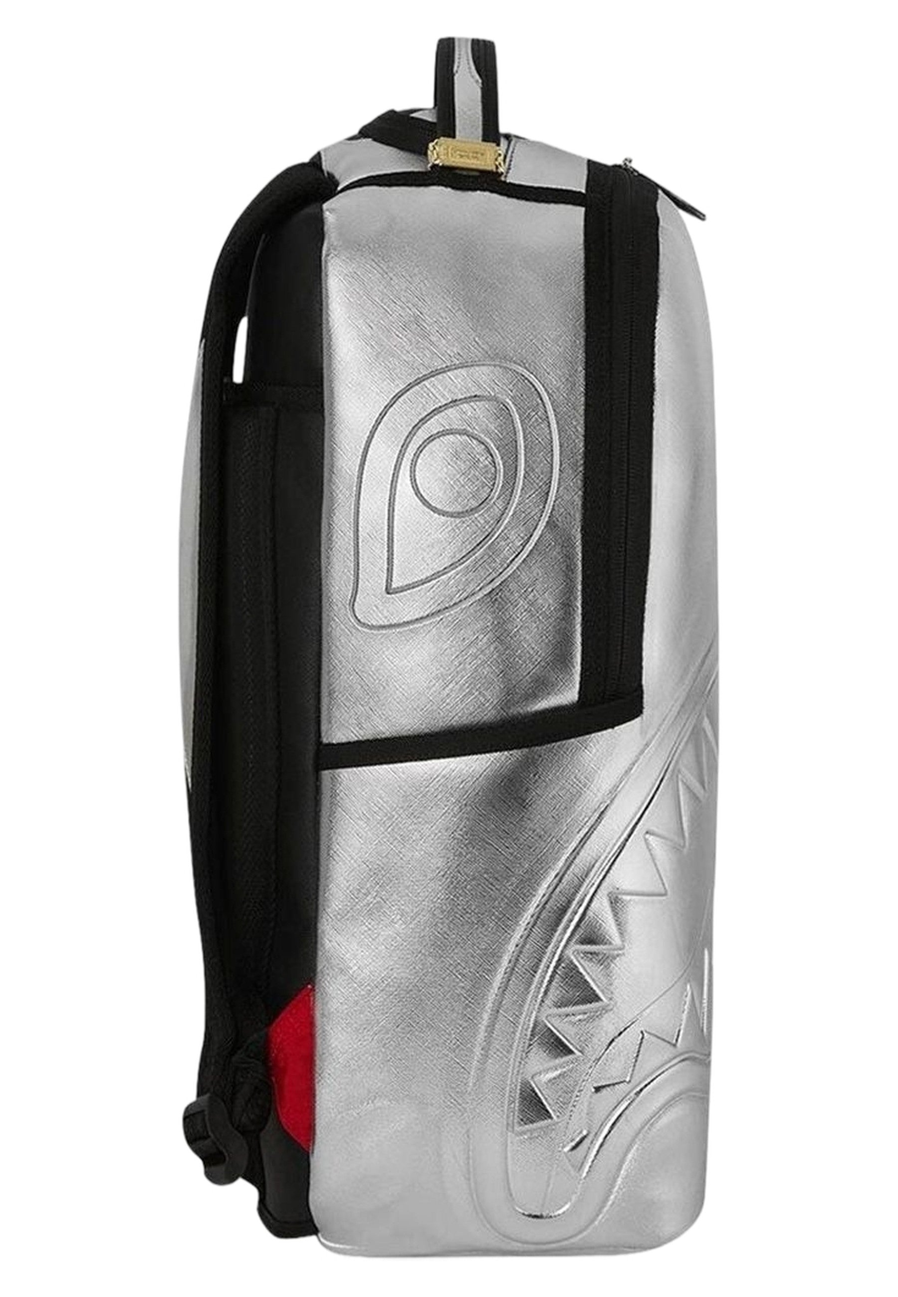 MOCHILA SPRAYGROUND GRIS SILVER SIDE DRIP PACKPACK