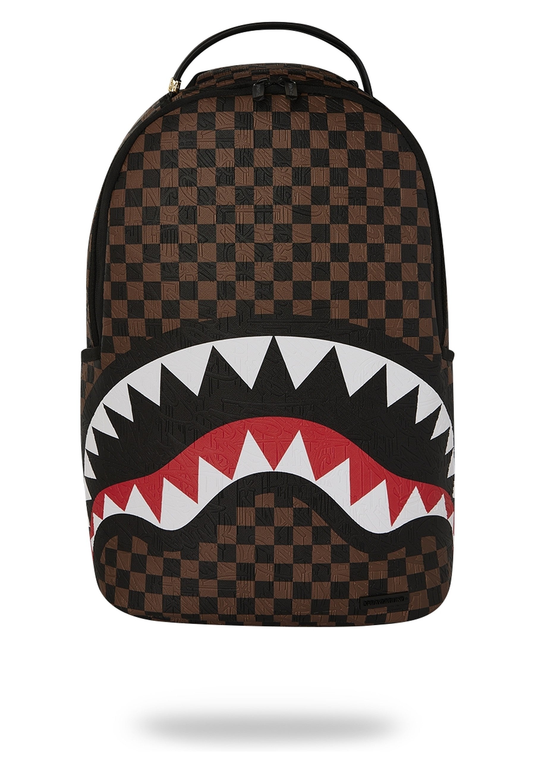 MOCHILA SPRAYGROUND MARRON CHECK 2 EMBOSS BACKPACK