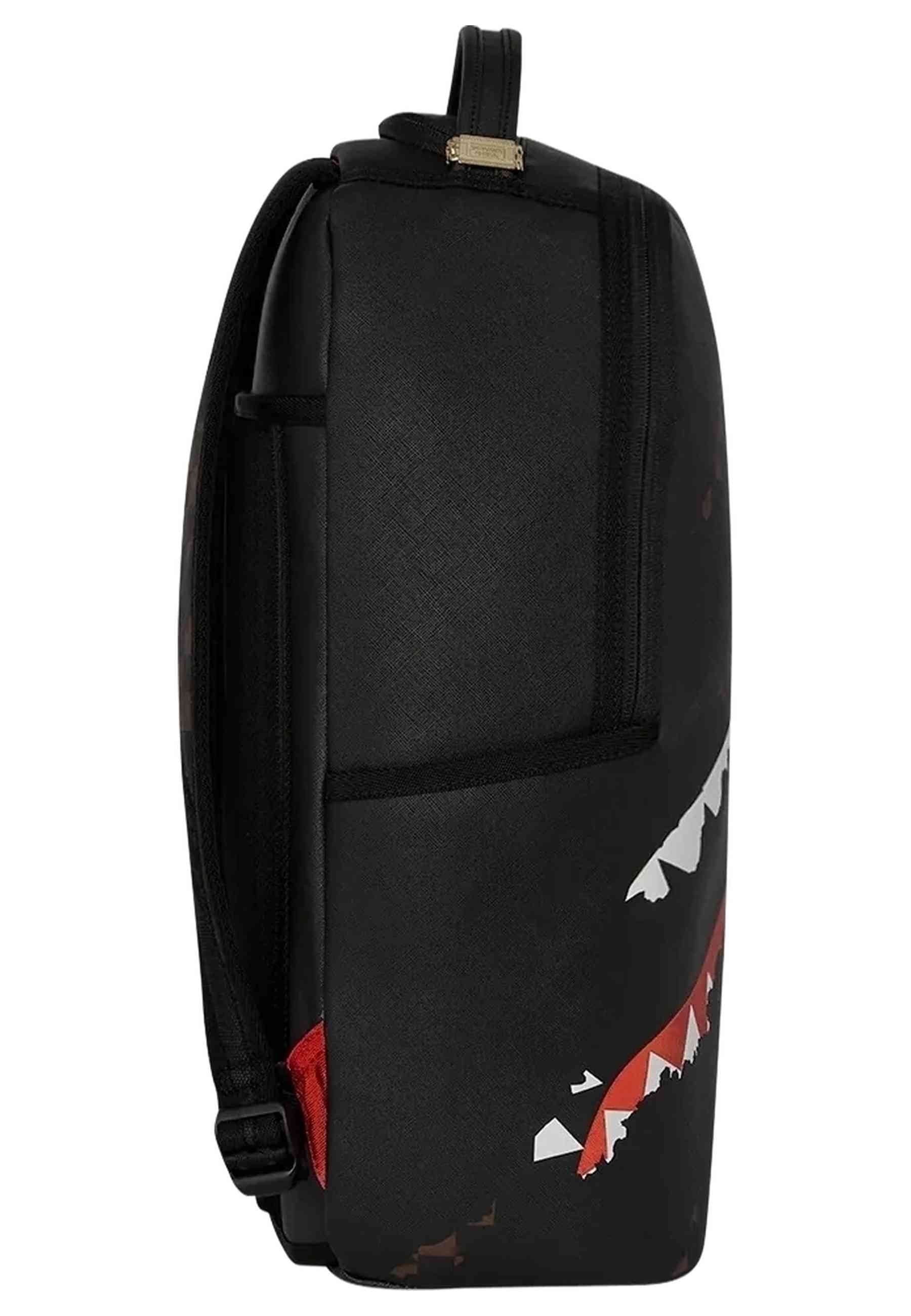 MOCHILA SPRAYGROUND MARRON CLAW TEAR CHECK BACKPACK