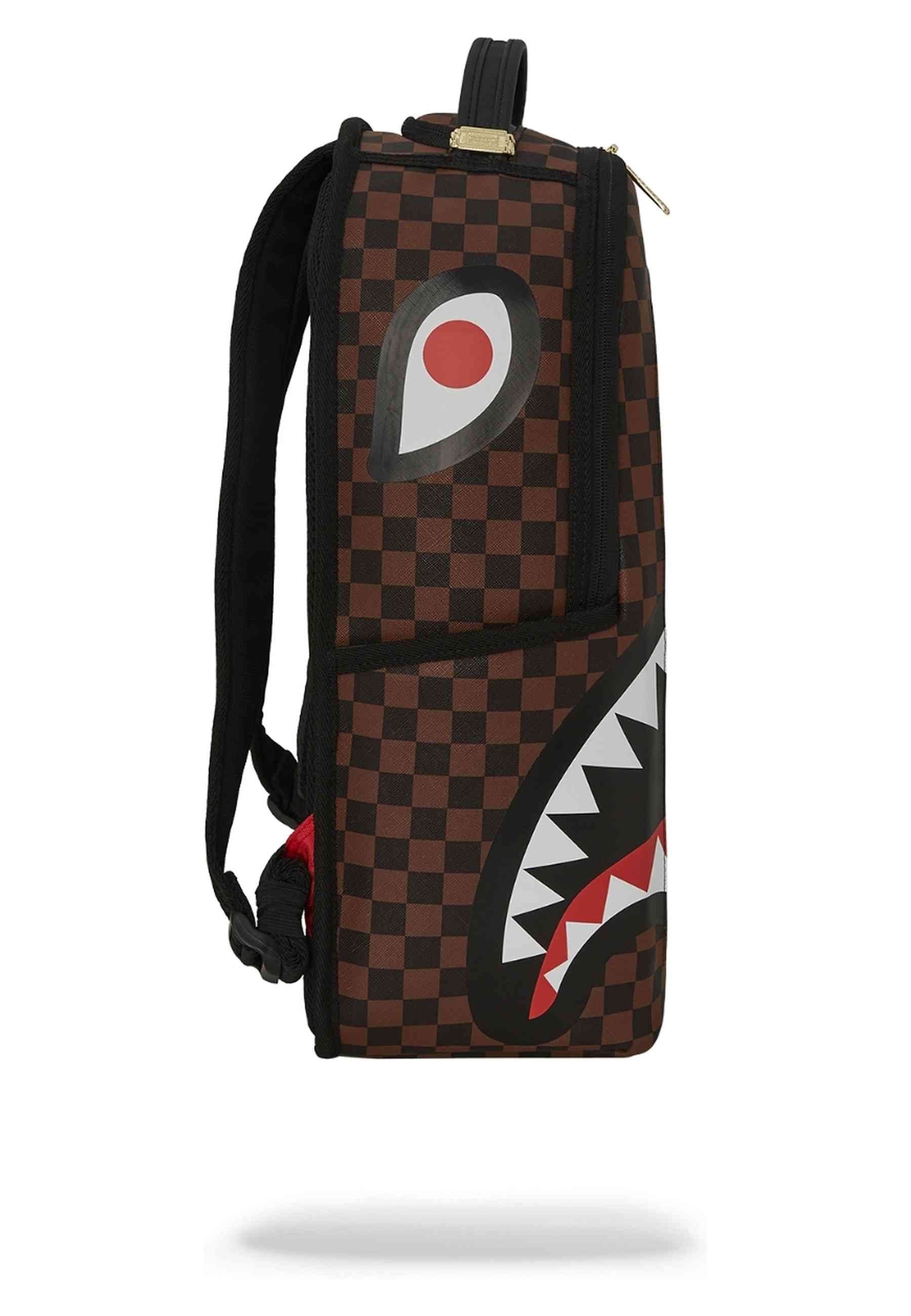 MOCHILA SPRAYGROUND MARRON SHARKS IN A HOLE IN PARIS DLXSV