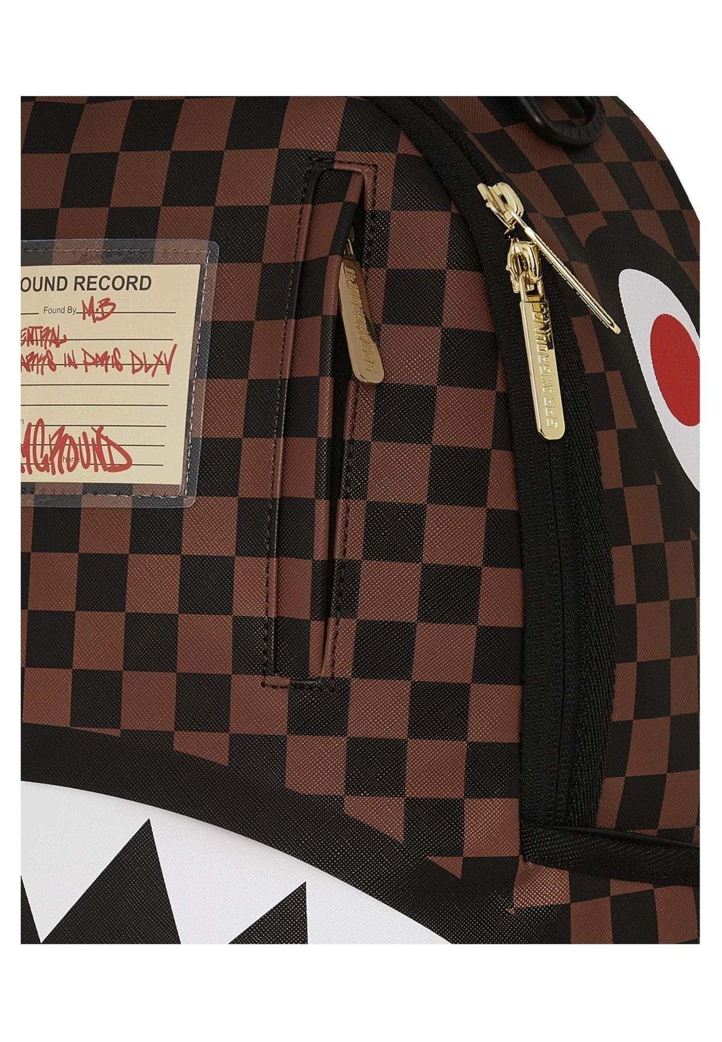 MOCHILA SPRAYGROUND MARRON SHARKS IN PARIS LOST & FOUND BACKPACK - AREA ZERO