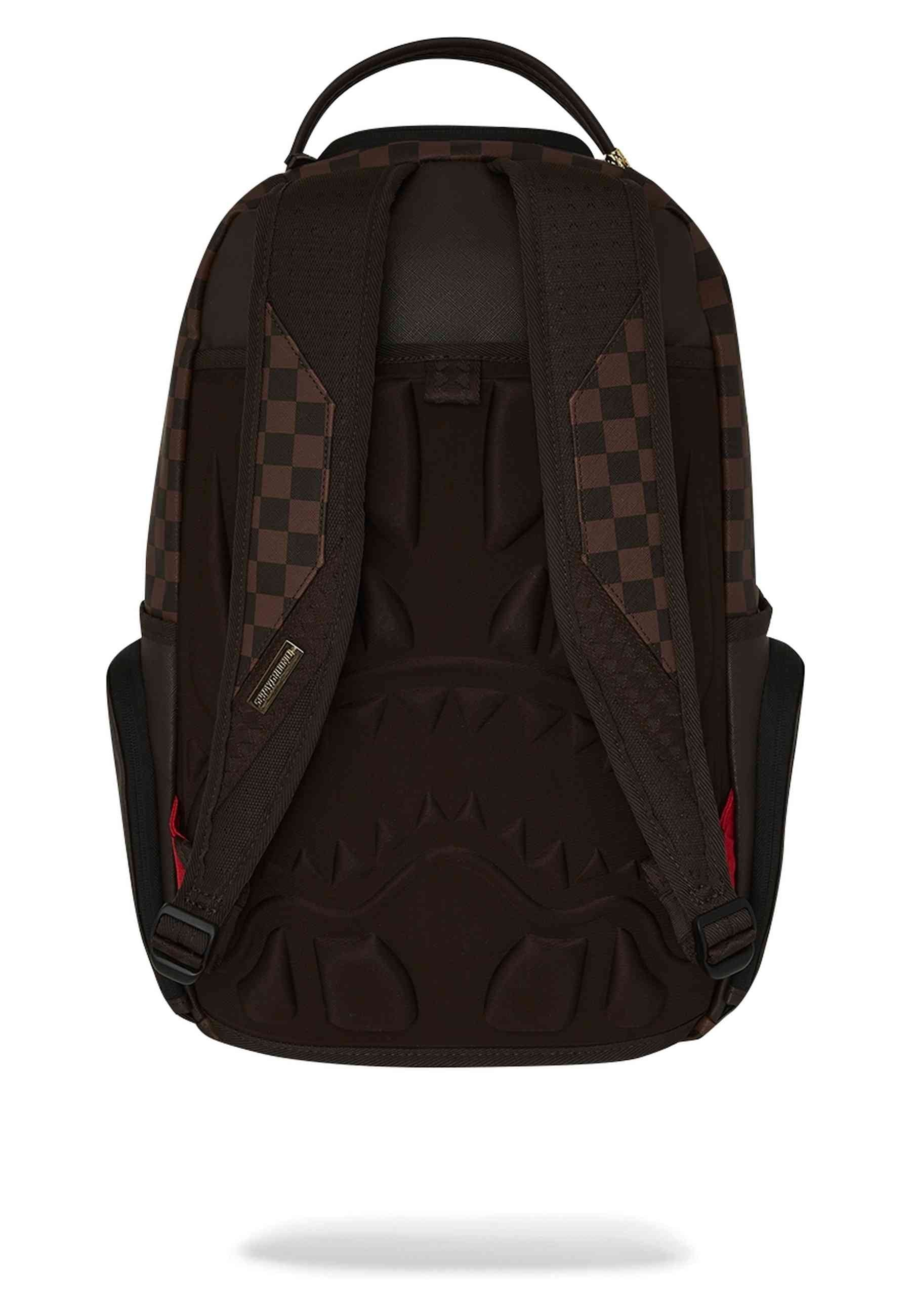 MOCHILA SPRAYGROUND MARRON SIP CARGO DLX BACKPACK
