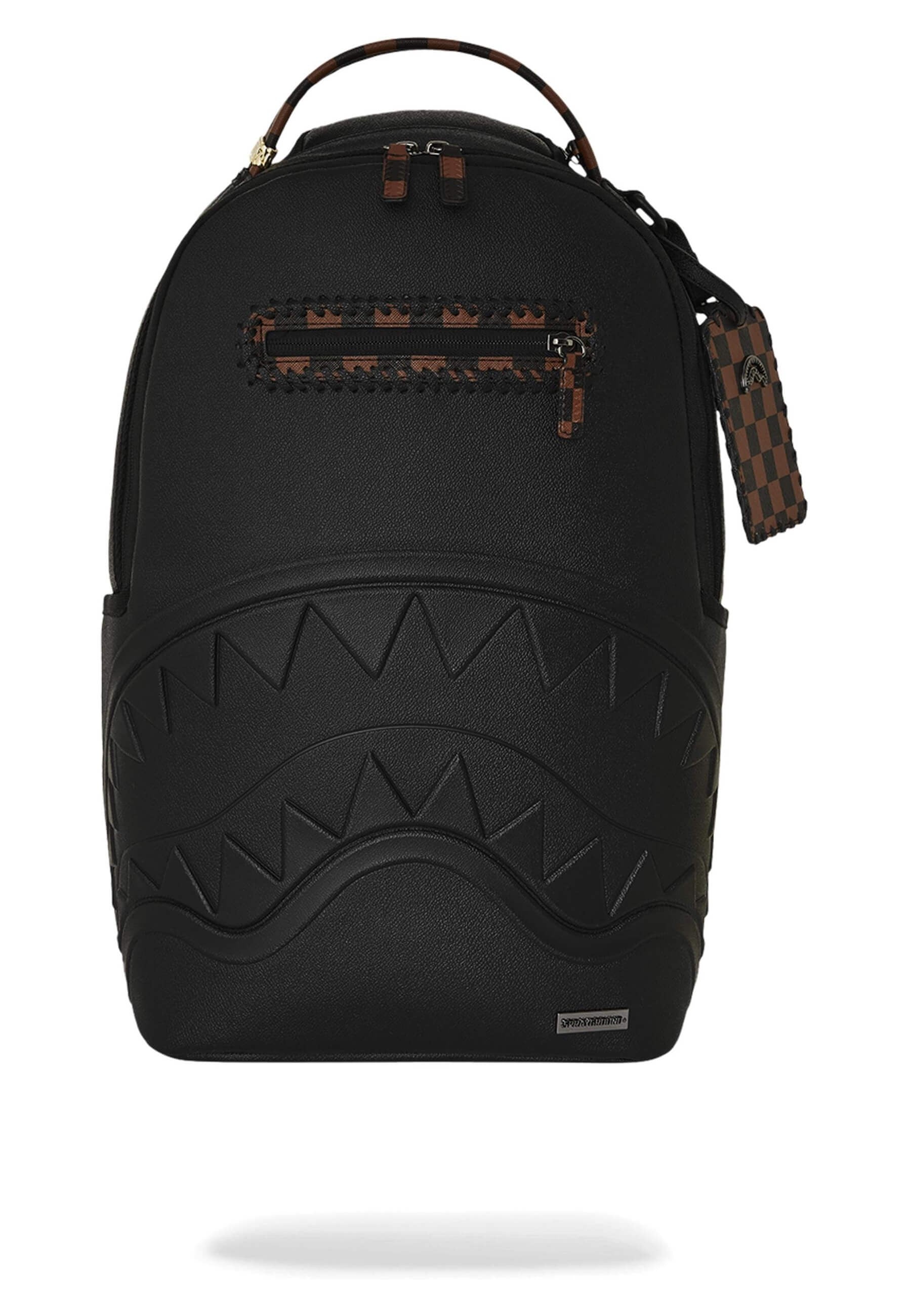 MOCHILA SPRAYGROUND NEGRA DOSE OF CHECK DEUX DLXS BACKPACK