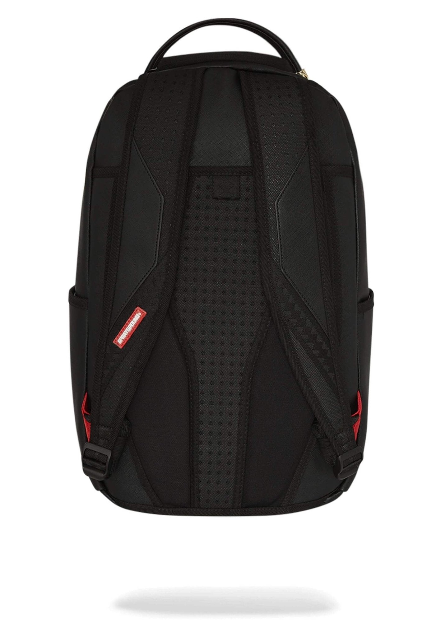MOCHILA SPRAYGROUND NEGRA FLY KNIT MOUTH DLX SATIN BACKPACK - AREA ZERO