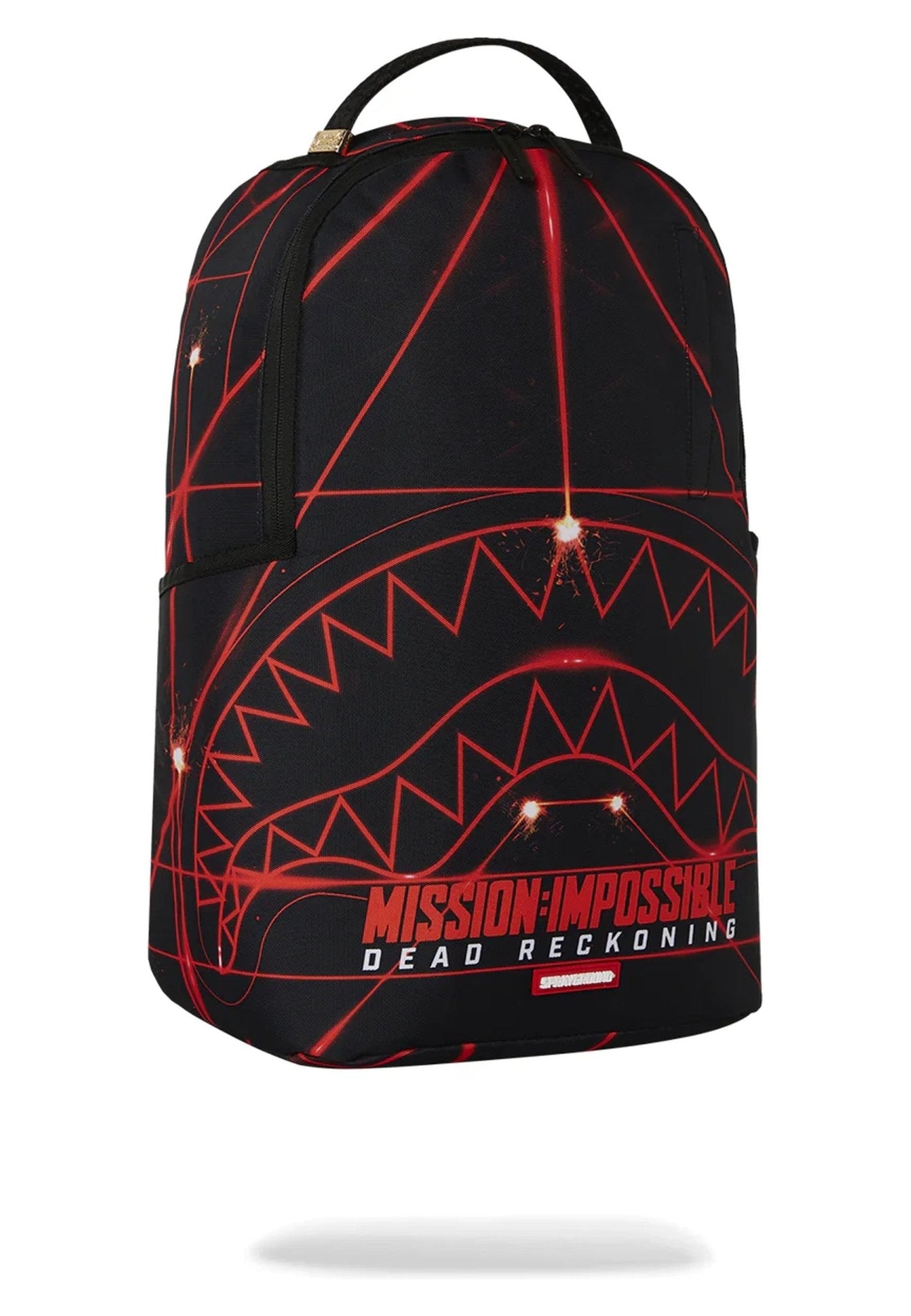 MOCHILA SPRAYGROUND NEGRA LASER 1 OFF BAGS BACKPACK MISSION IMPOSIBLE - AREA ZERO