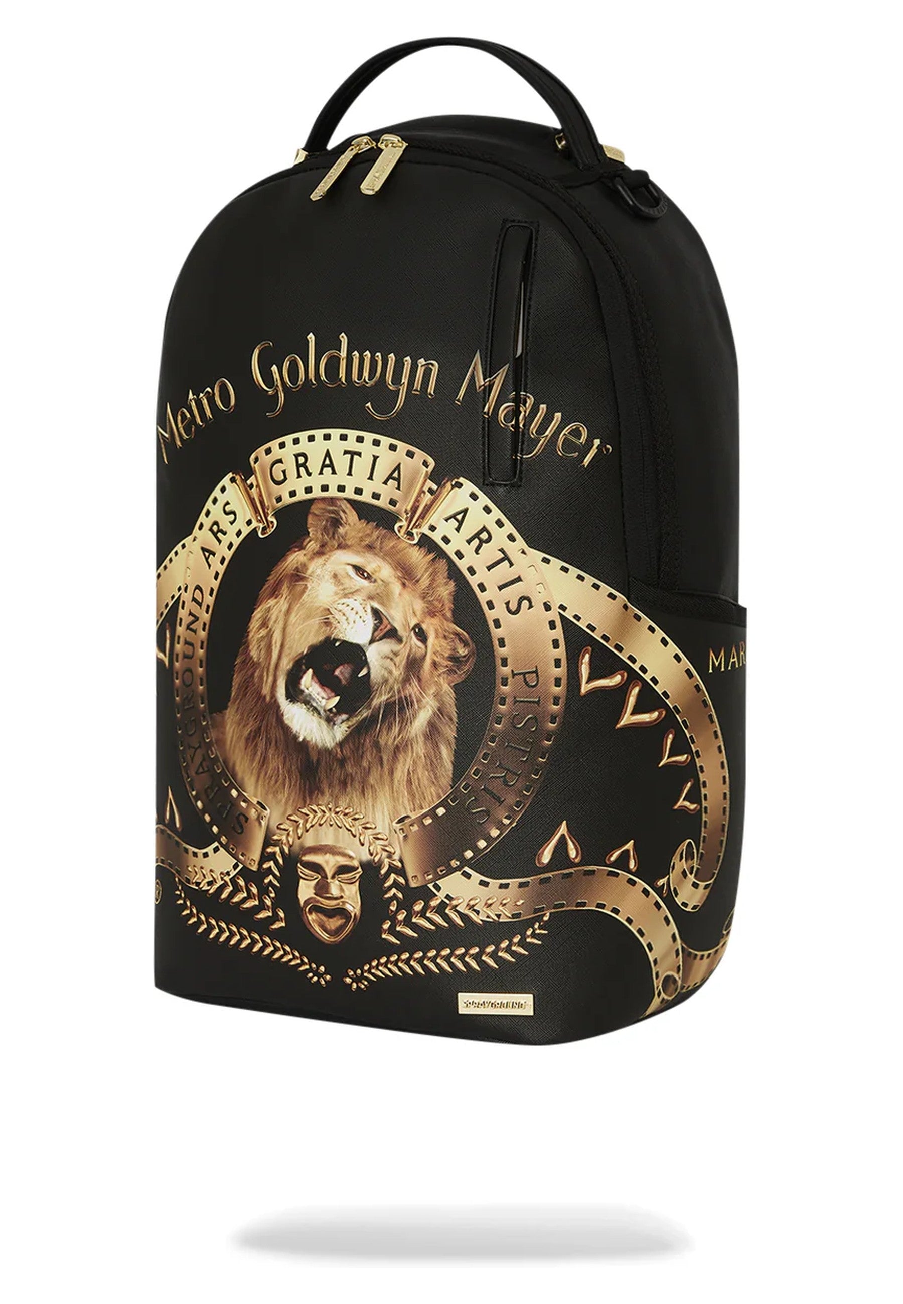 MOCHILA SPRAYGROUND NEGRA LEON 1 OFF BAGS BACKPACK MGM