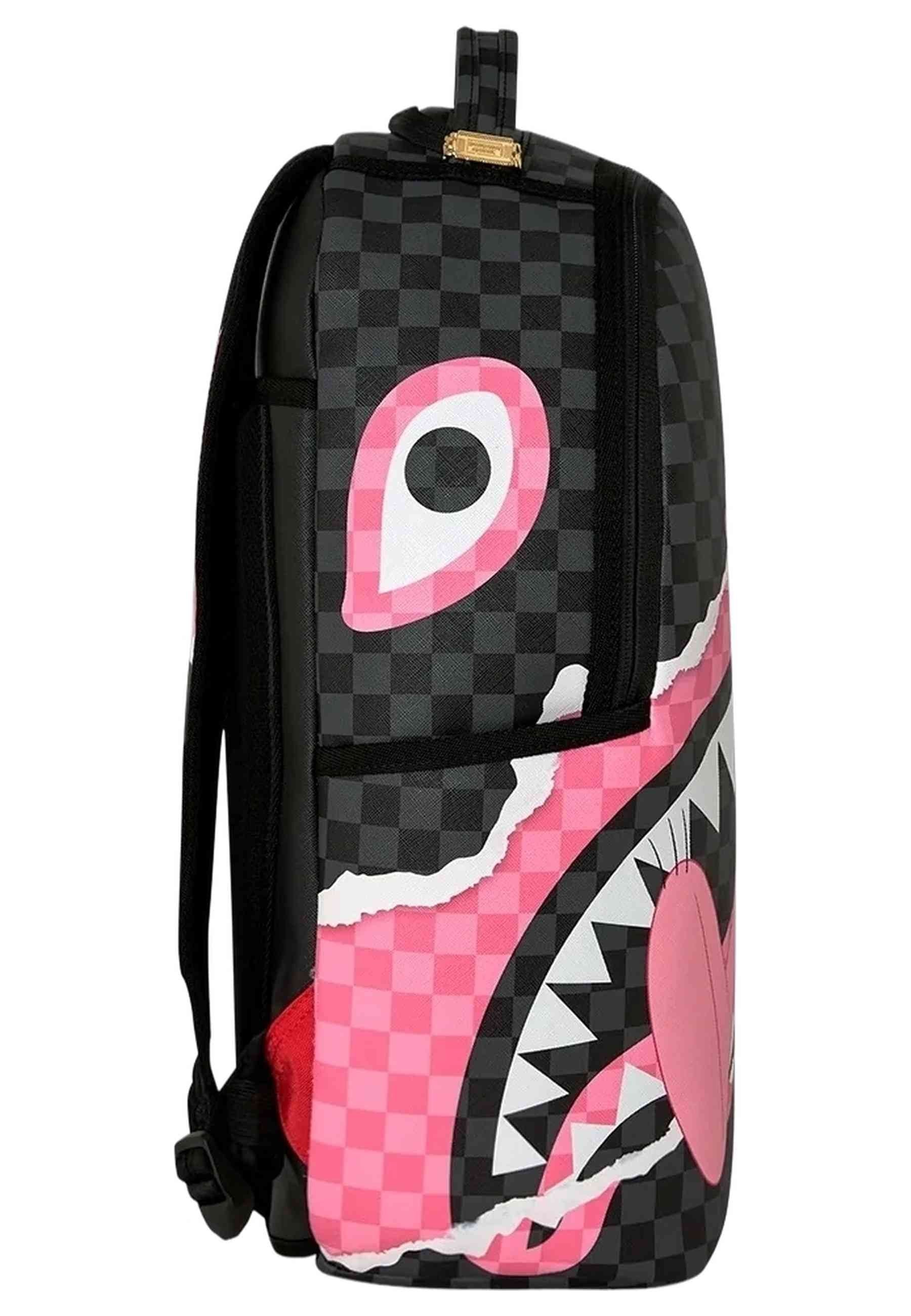 MOCHILA SPRAYGROUND NEGRA PINK PANTHER ON THE RUN BACKPACK
